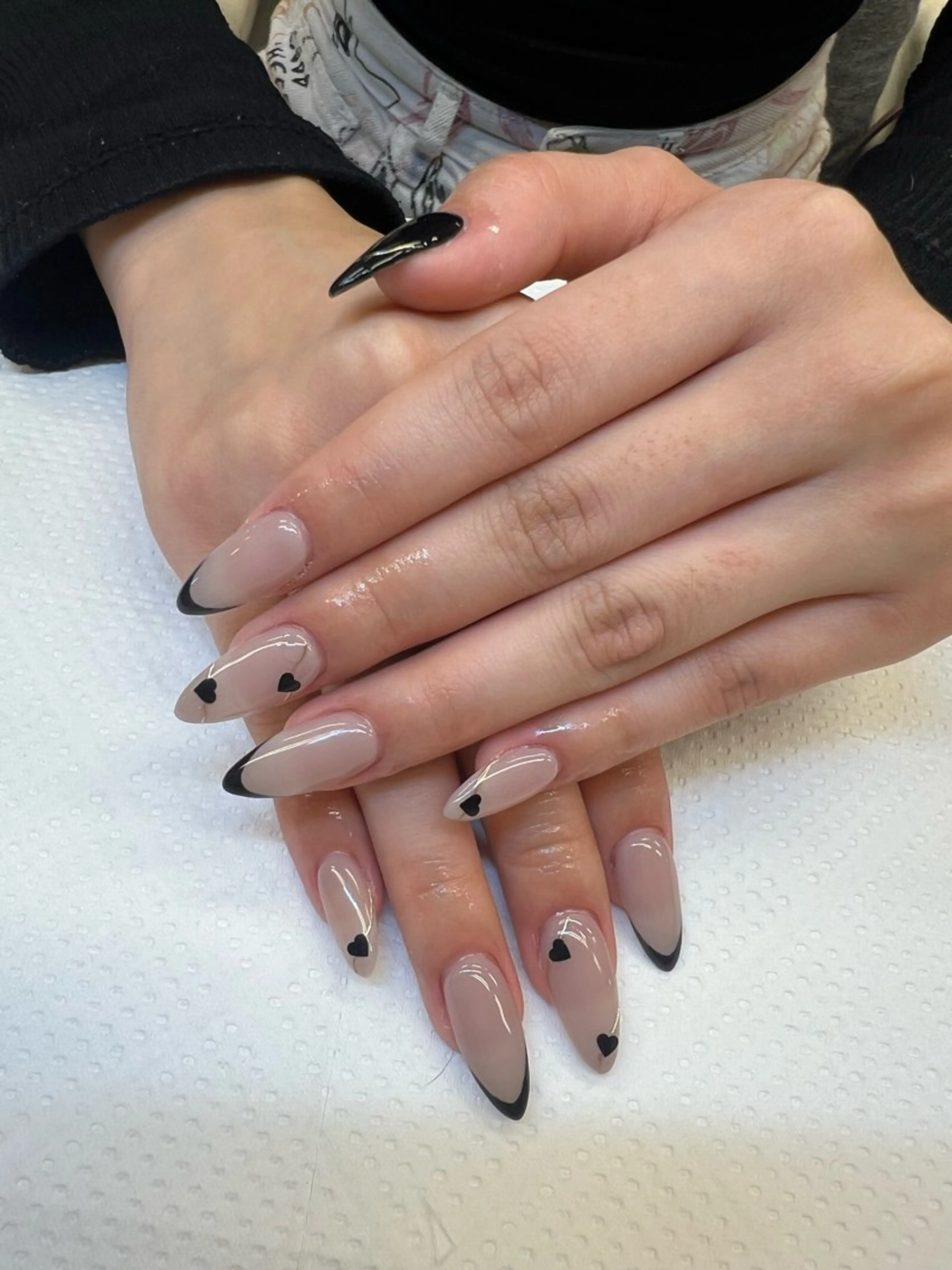 ネイル 長さ出し ネイルチップ 🌺新小岩VILL Asa.のネイルデザイン