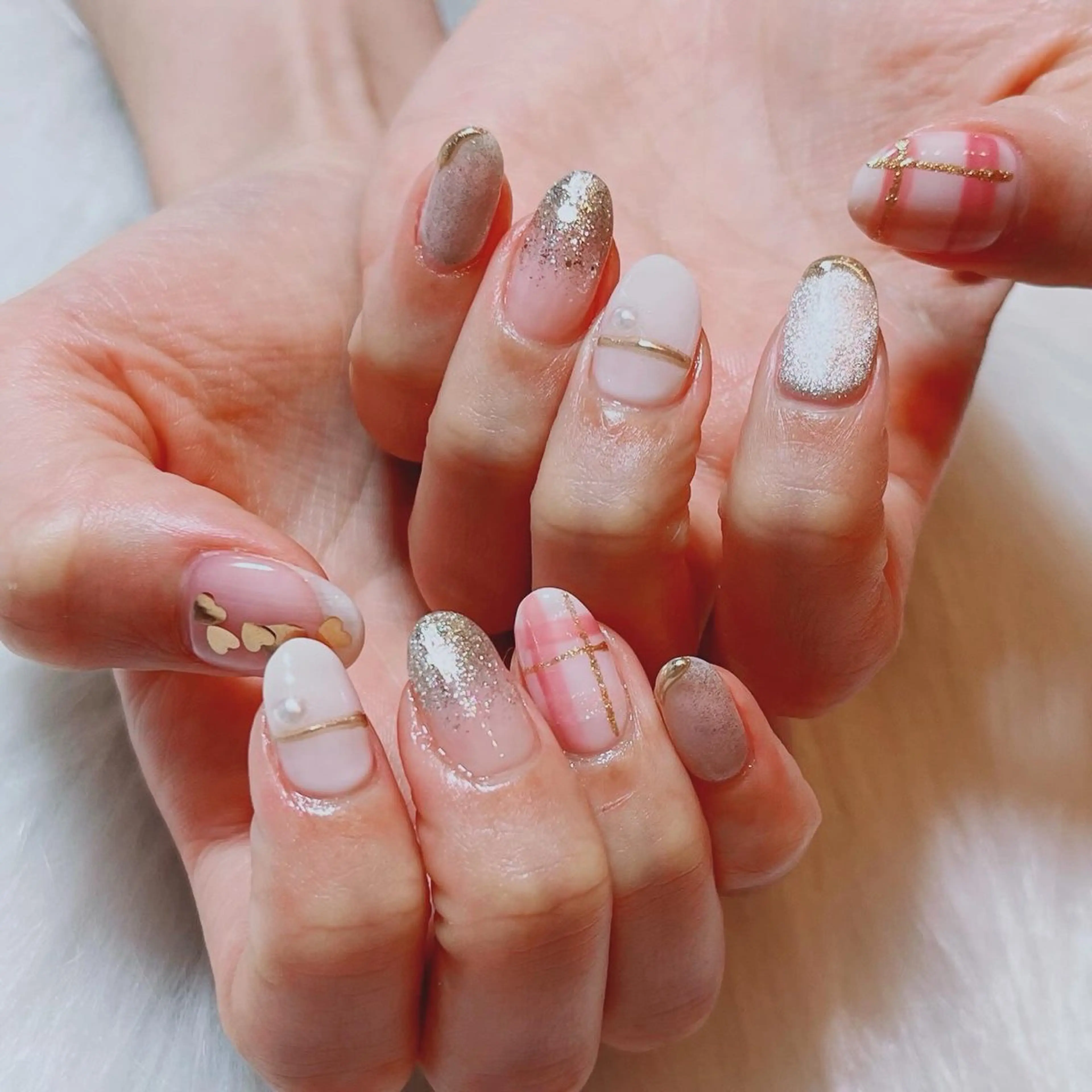 ネイル 持ち込み オフィスネイル ruirui.naildesign所属・RUI ☆のネイルデザイン