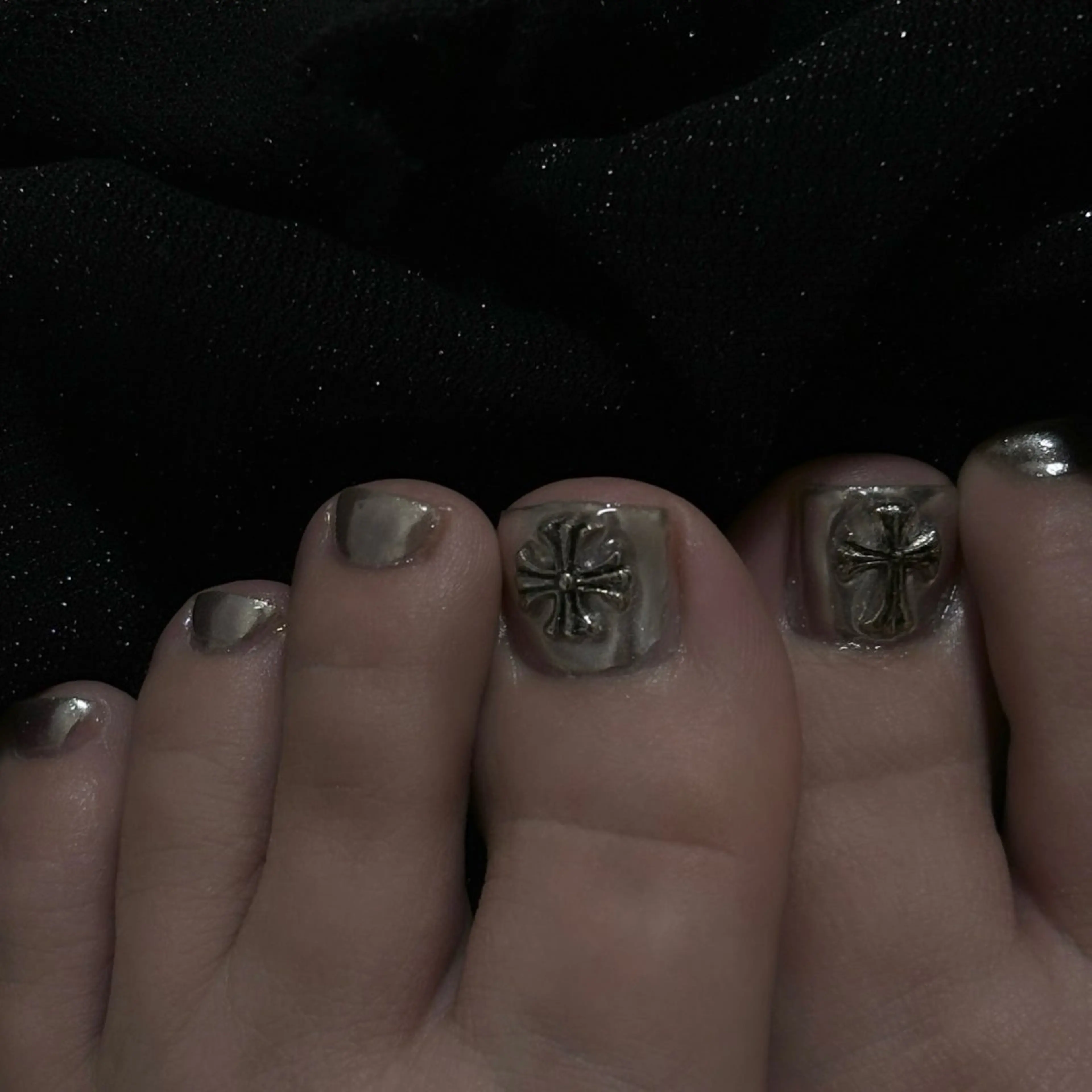 ネイル フットネイル ハンドネイル フットネイル 直方市ネイルサロン minuitのネイルデザイン