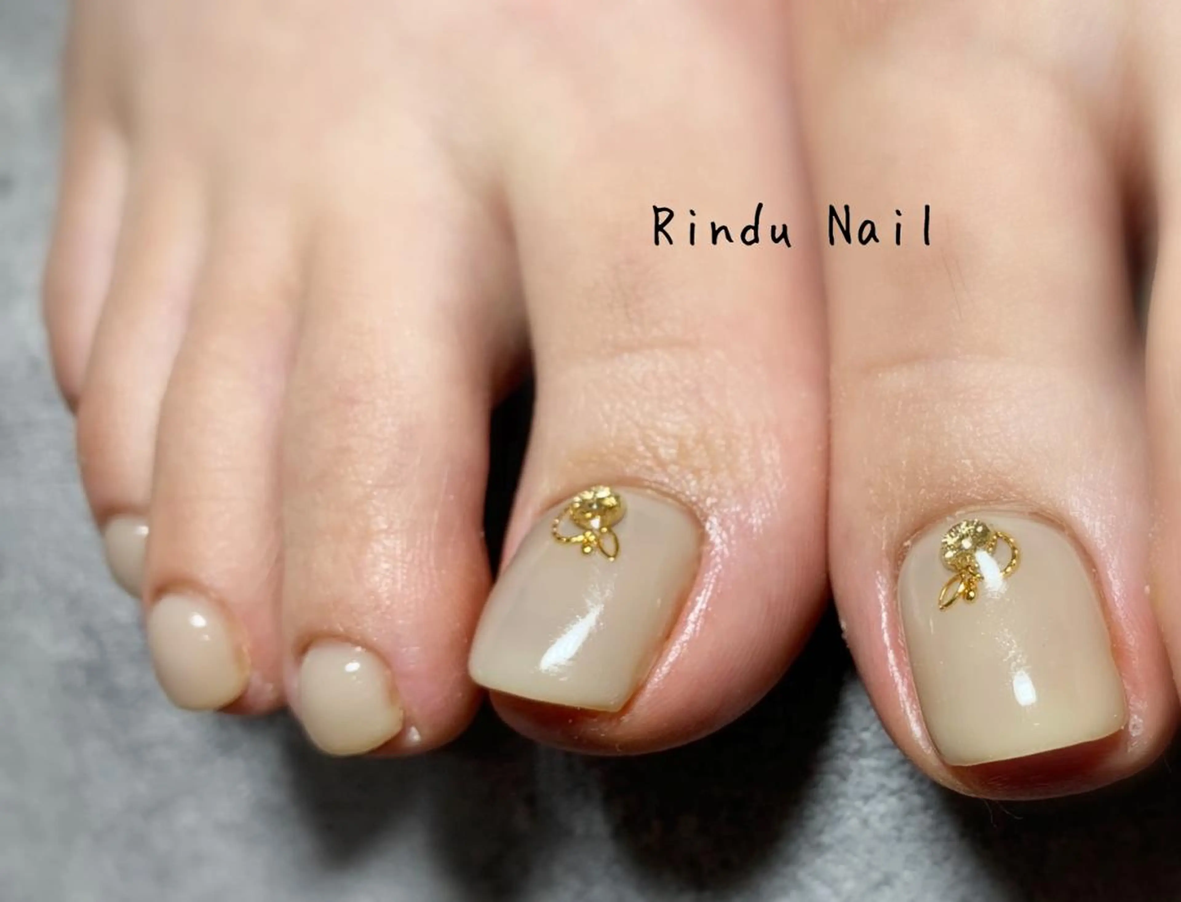 ネイル シンプルネイル Rindu Nail 名駅miniのネイルデザイン
