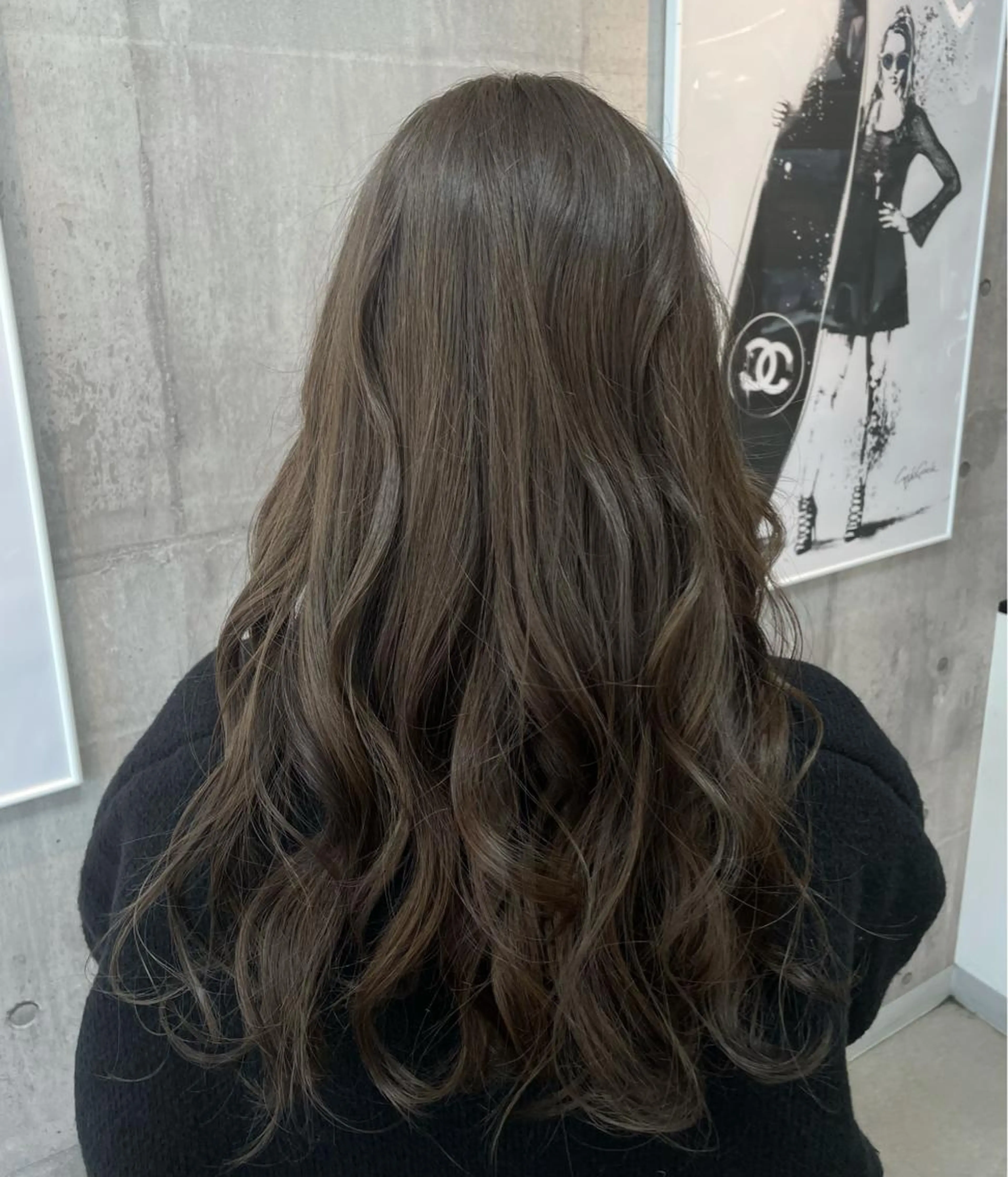 カット💇‍♀️＋カラー🩵の写真