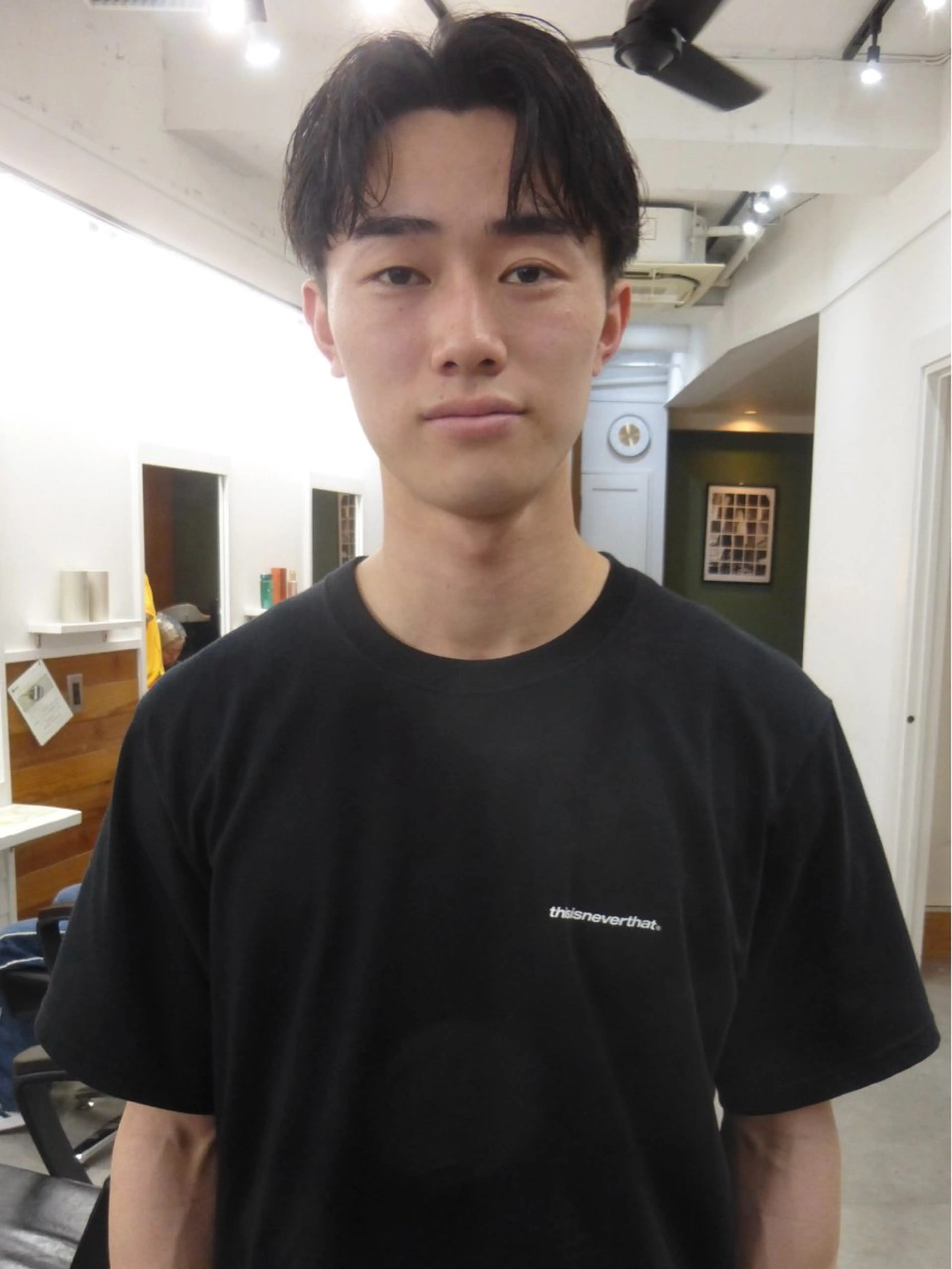 ショート メンズ カット グランジヘア 無造作ヘアHYUGAのヘアスタイル