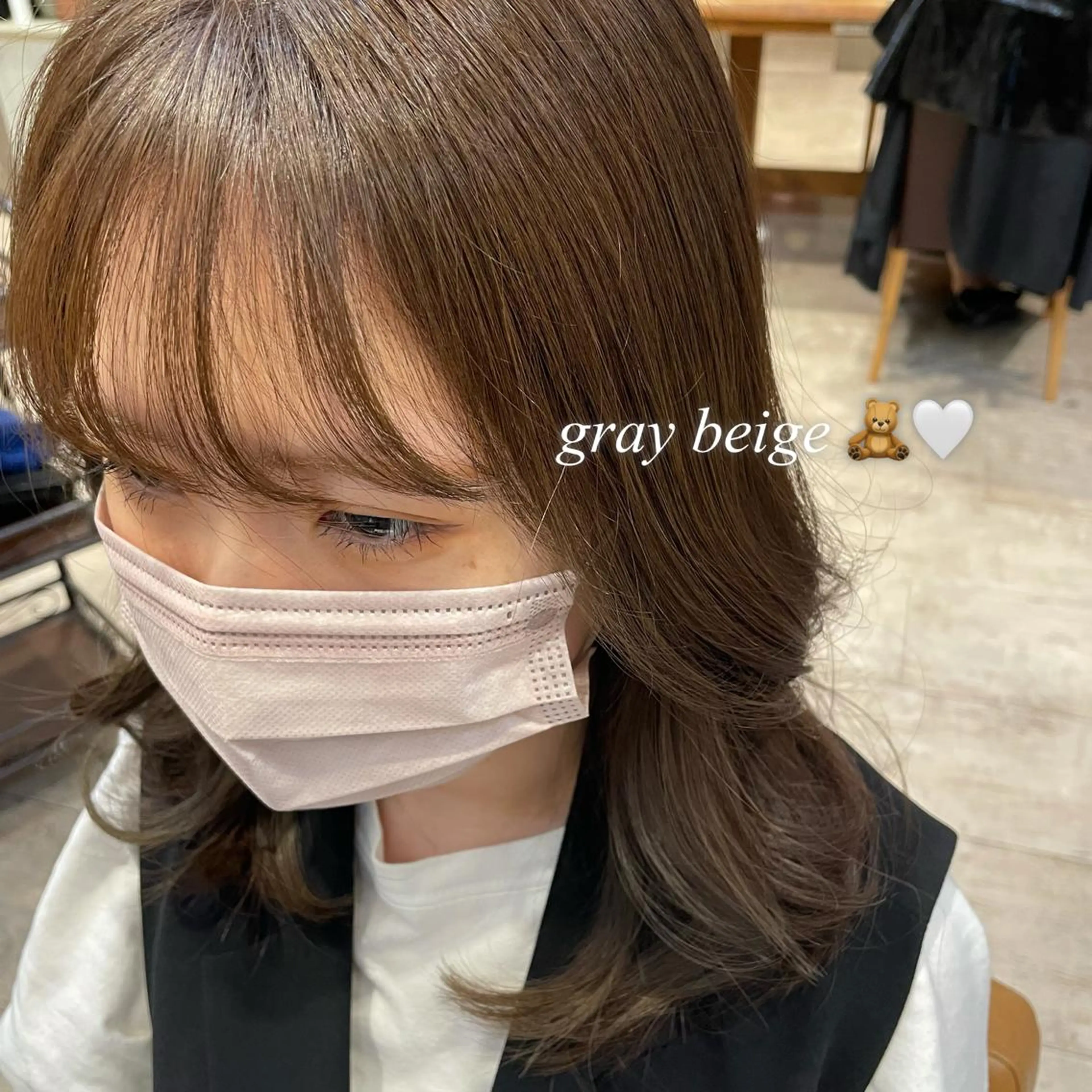 カラー 𝙢𝙞𝙮𝙪🎀 girly hairのヘアスタイル