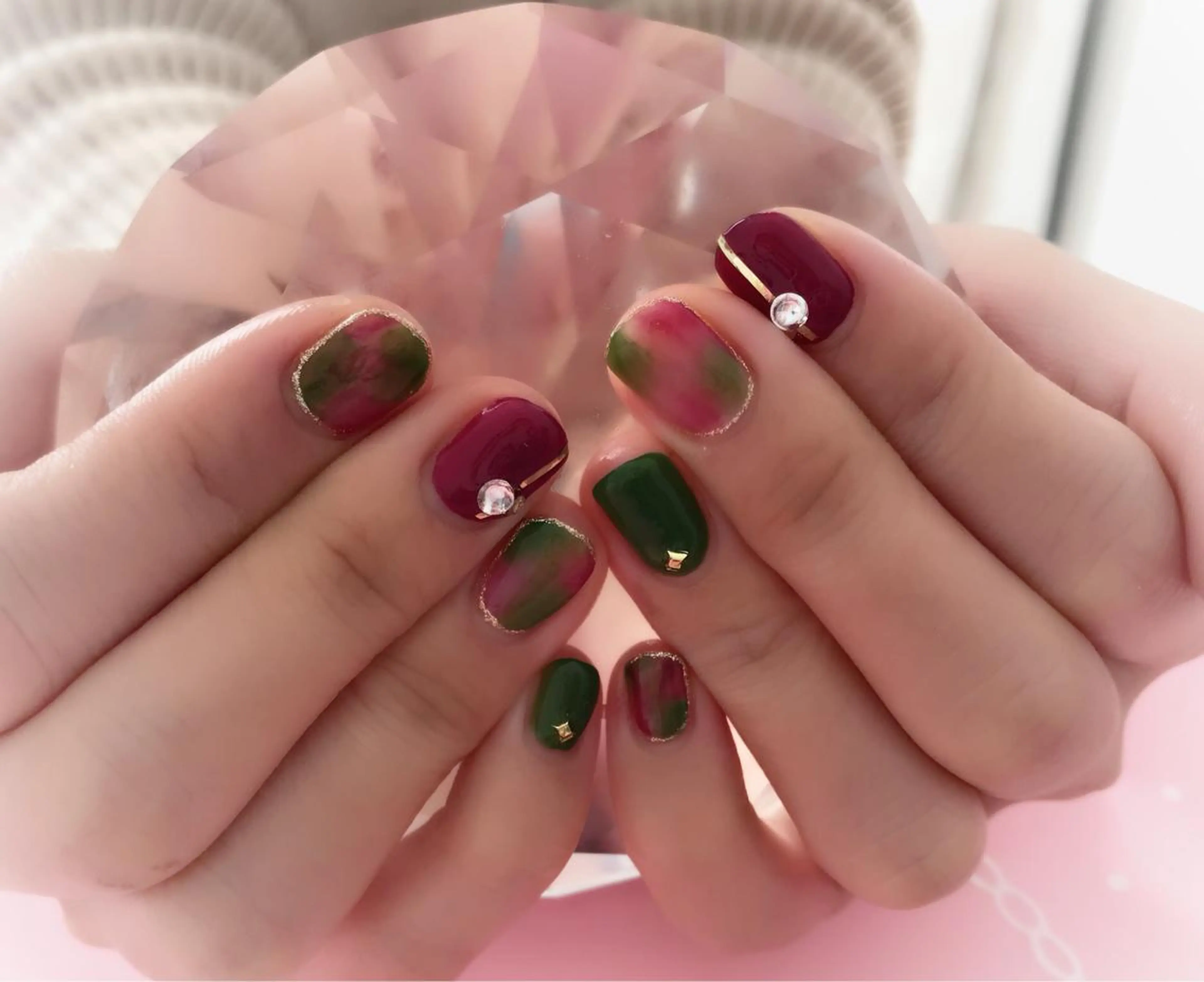 ネイル ゴールド ゴージャス その他(ネイル) エース ネイルのネイルデザイン