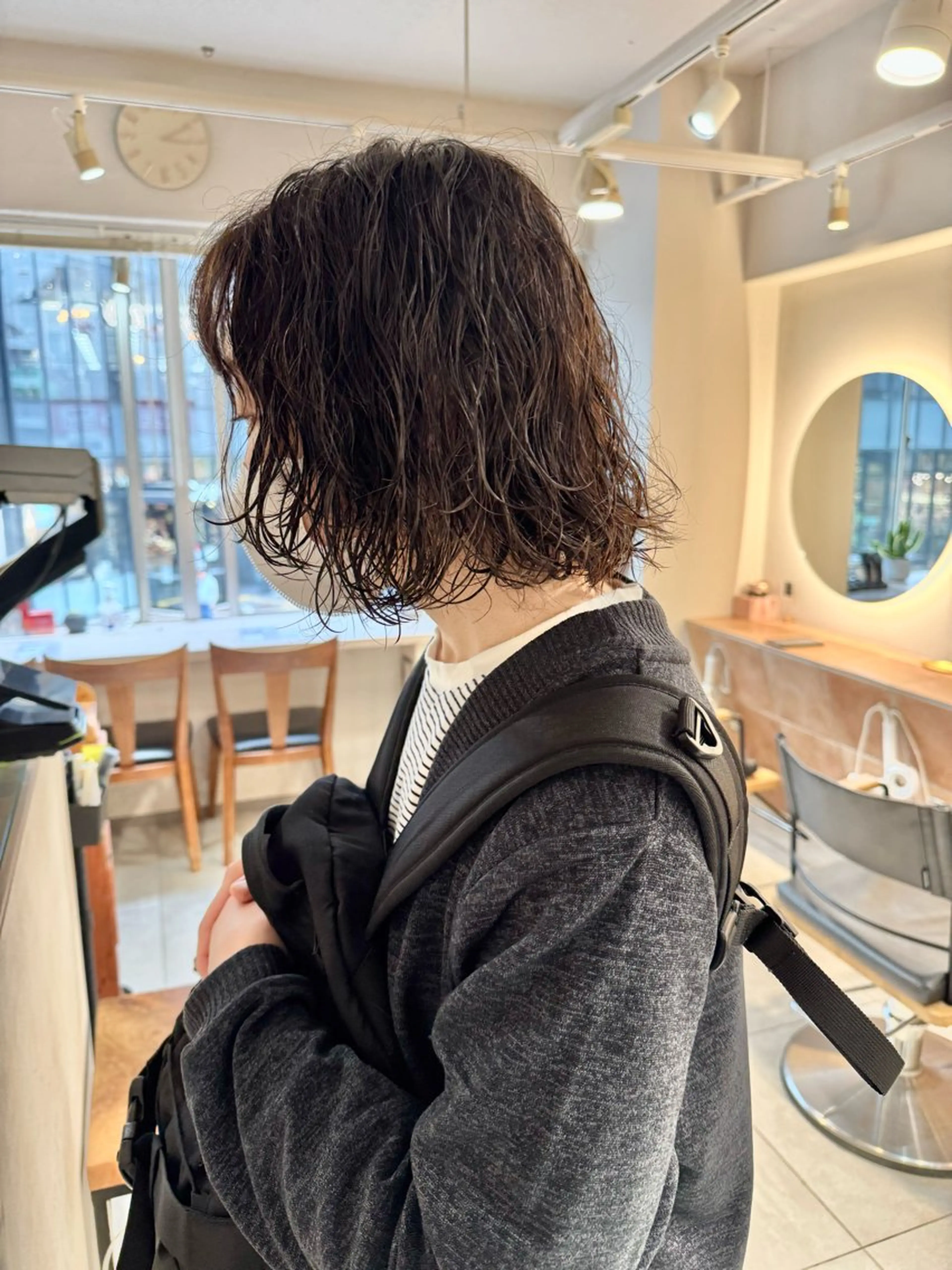 ショート カラー ベージュカラー 透明感カラー 韓国風カラー ラベンダーカラー ラベンダーピンク ヘアカラー Lian Tokyo所属・樋口 将輝のヘアスタイル