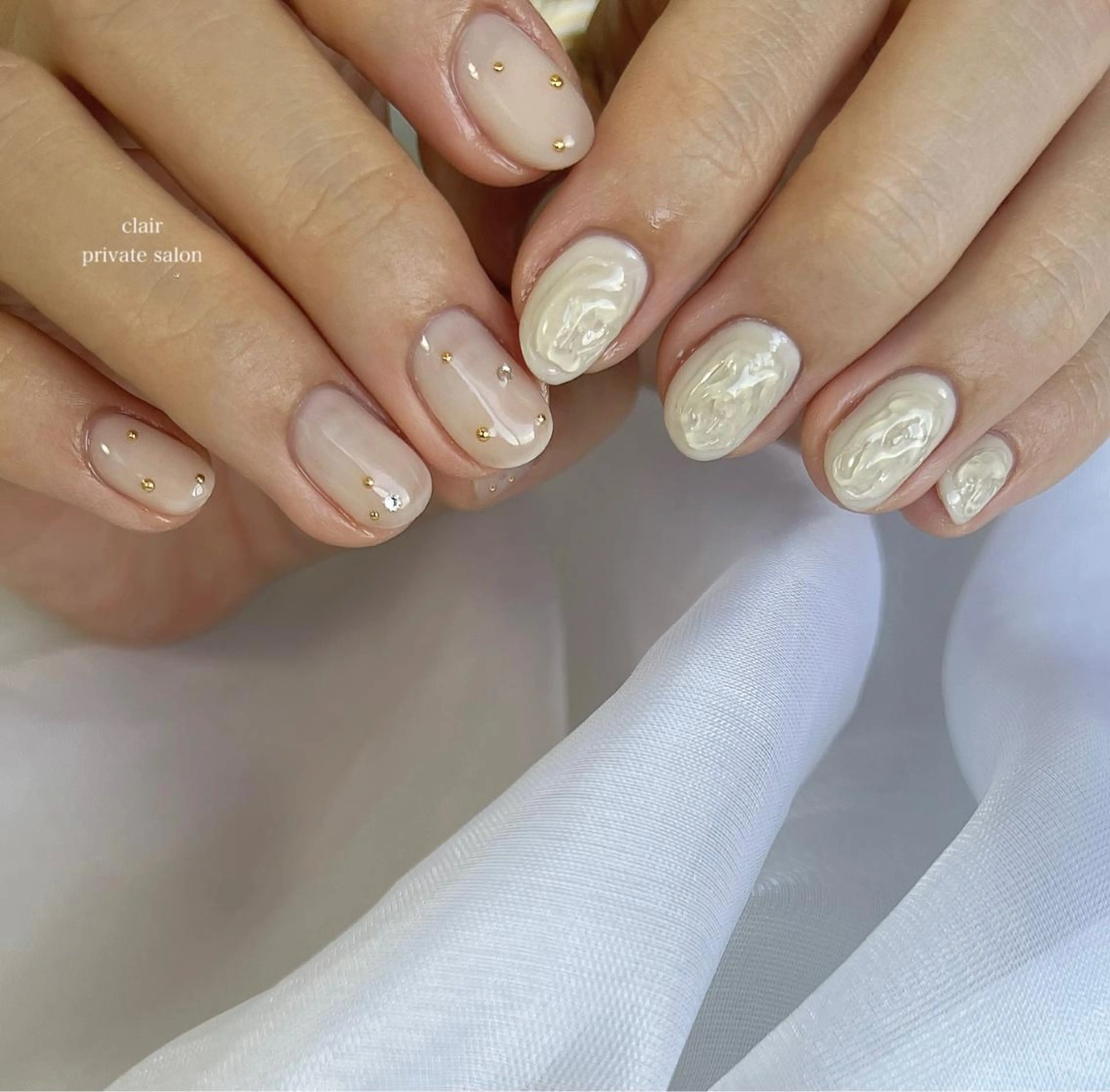 ネイル ハンドネイル ハンドケア nail salon una.のネイルデザイン