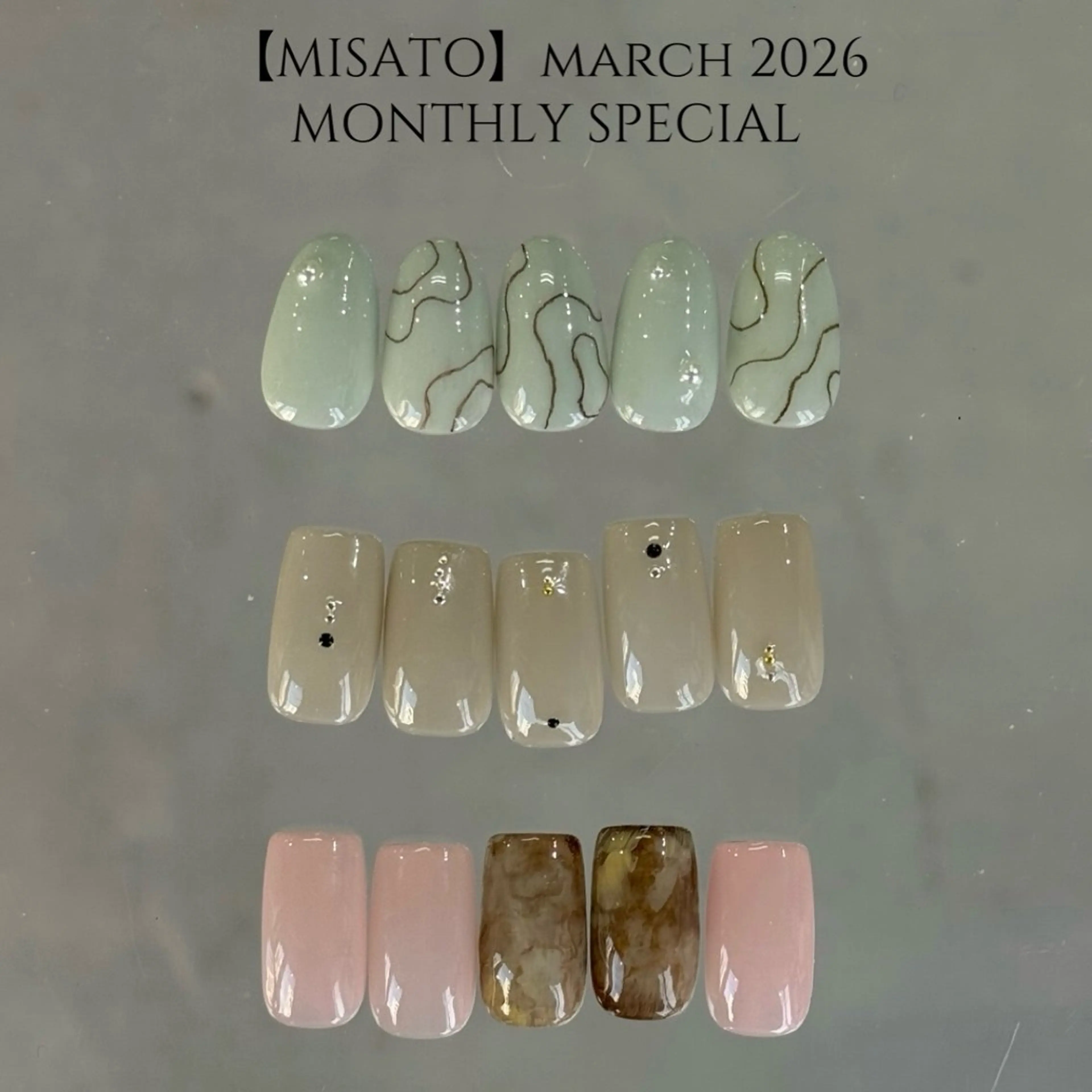 ネイル ハンドネイル MISATO ネイリスト福岡/薬院のネイルデザイン