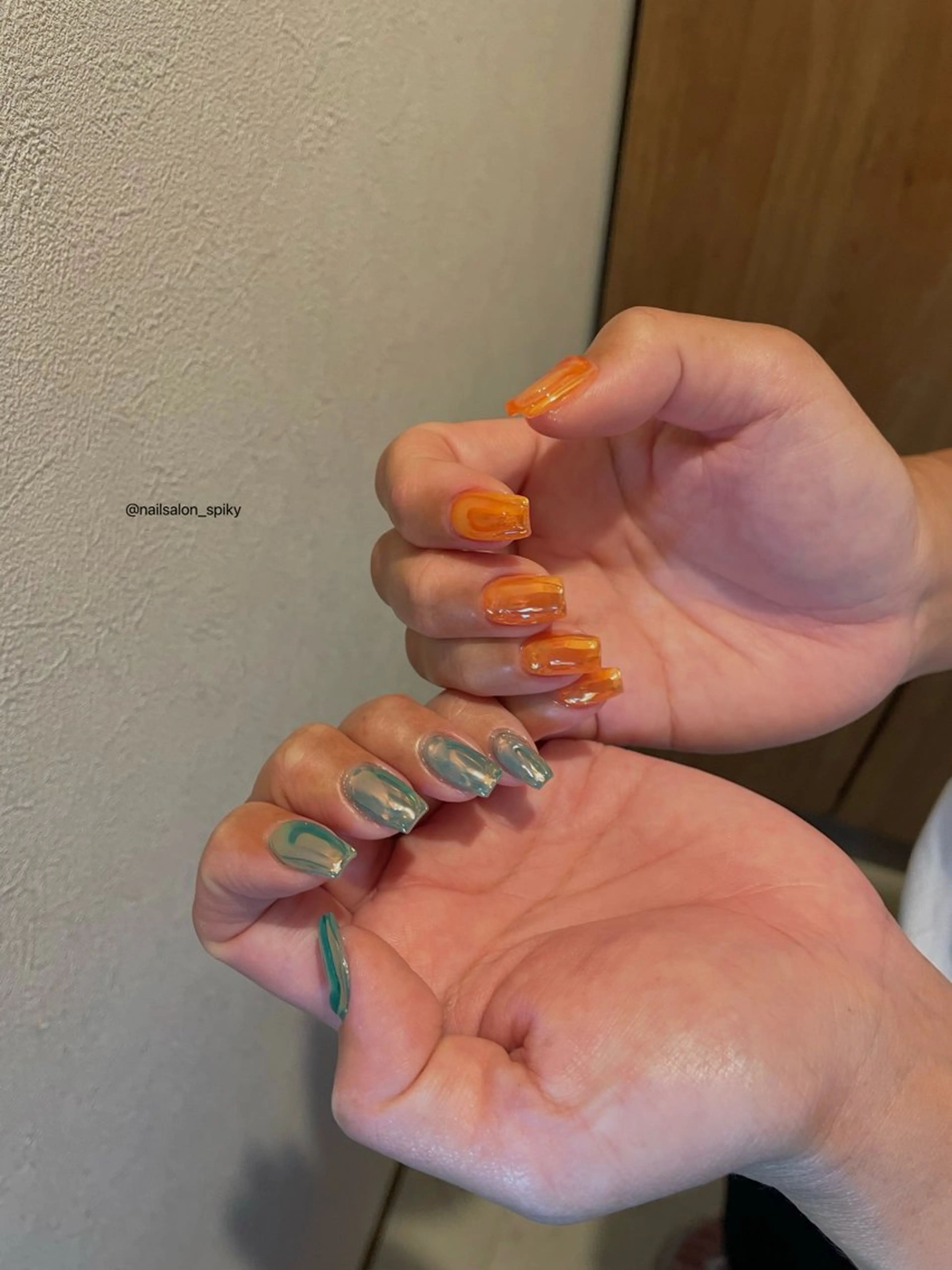 ネイル Spiky とうげ ふうかのネイルデザイン