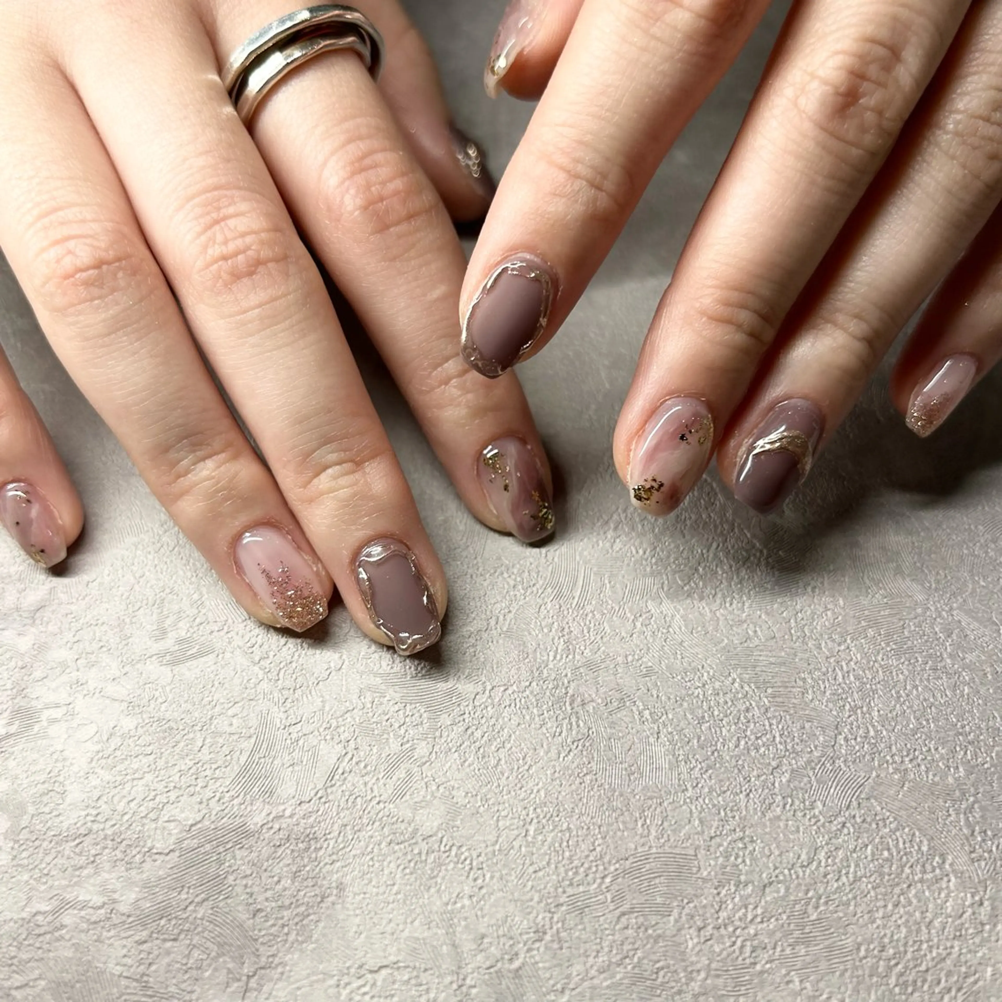 ネイル ハンドネイル ハンドケア she nail studio所属・パラジェル/スカルプ salonOerbaのネイルデザイン