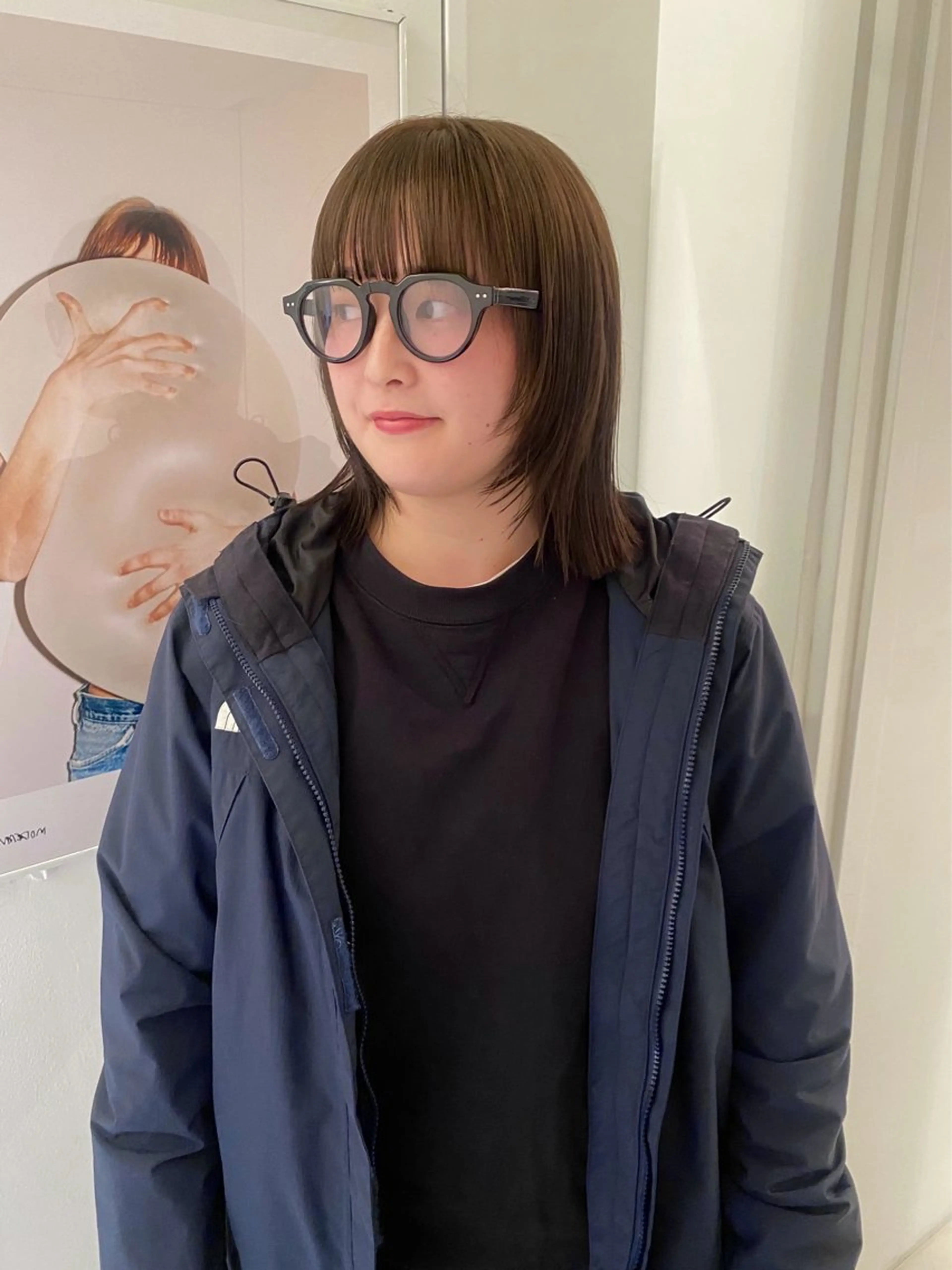 ミディアム riria/ボブ /ブラウンカラー🎀のヘアスタイル