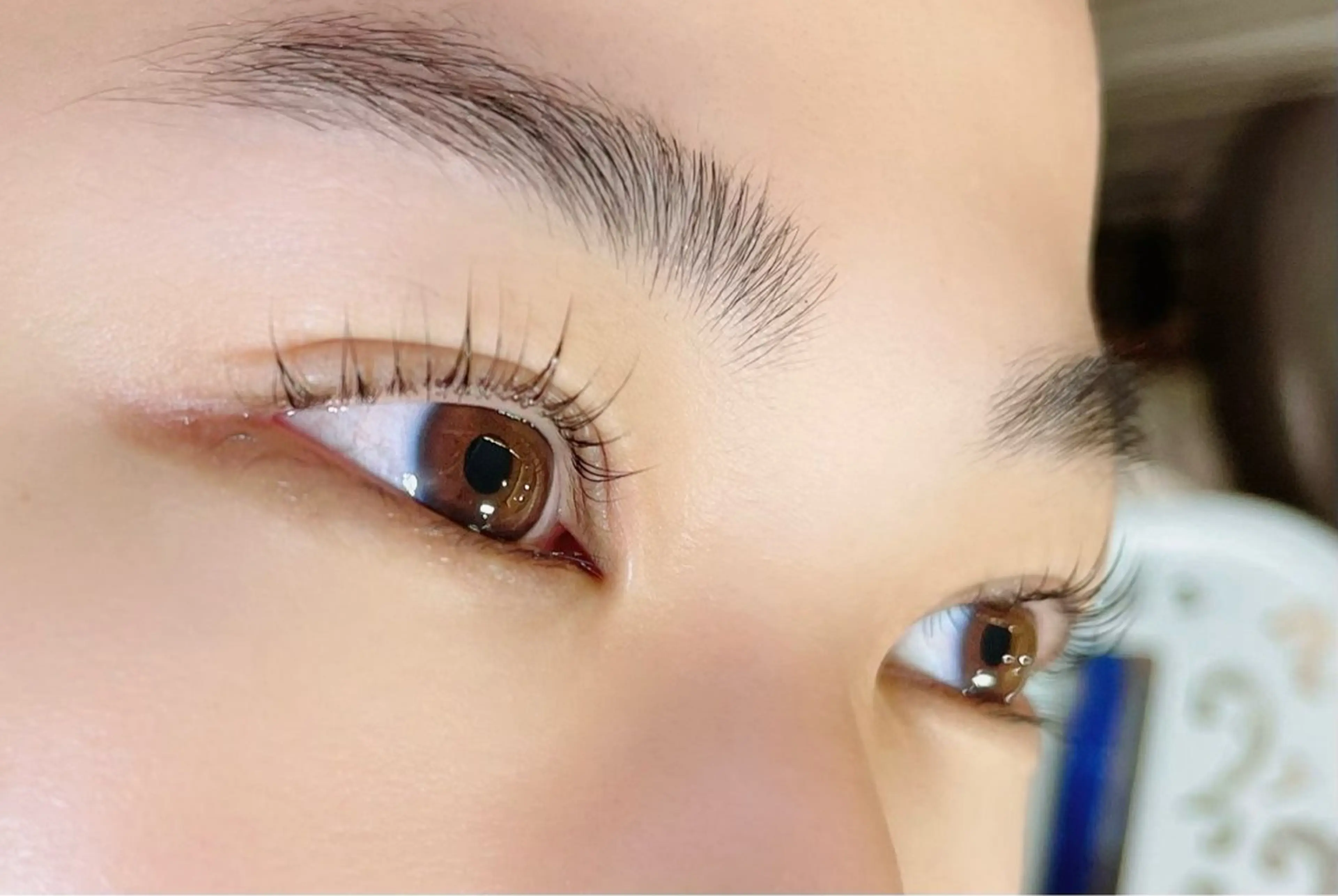 マツエク・マツパ フラットラッシュ パリジェンヌラッシュリフト まつげパーマ 一重×まつ毛パーマ ボリュームラッシュ マツパ Charme 五反田・不動前・目黒のマツエク・マツパデザイン