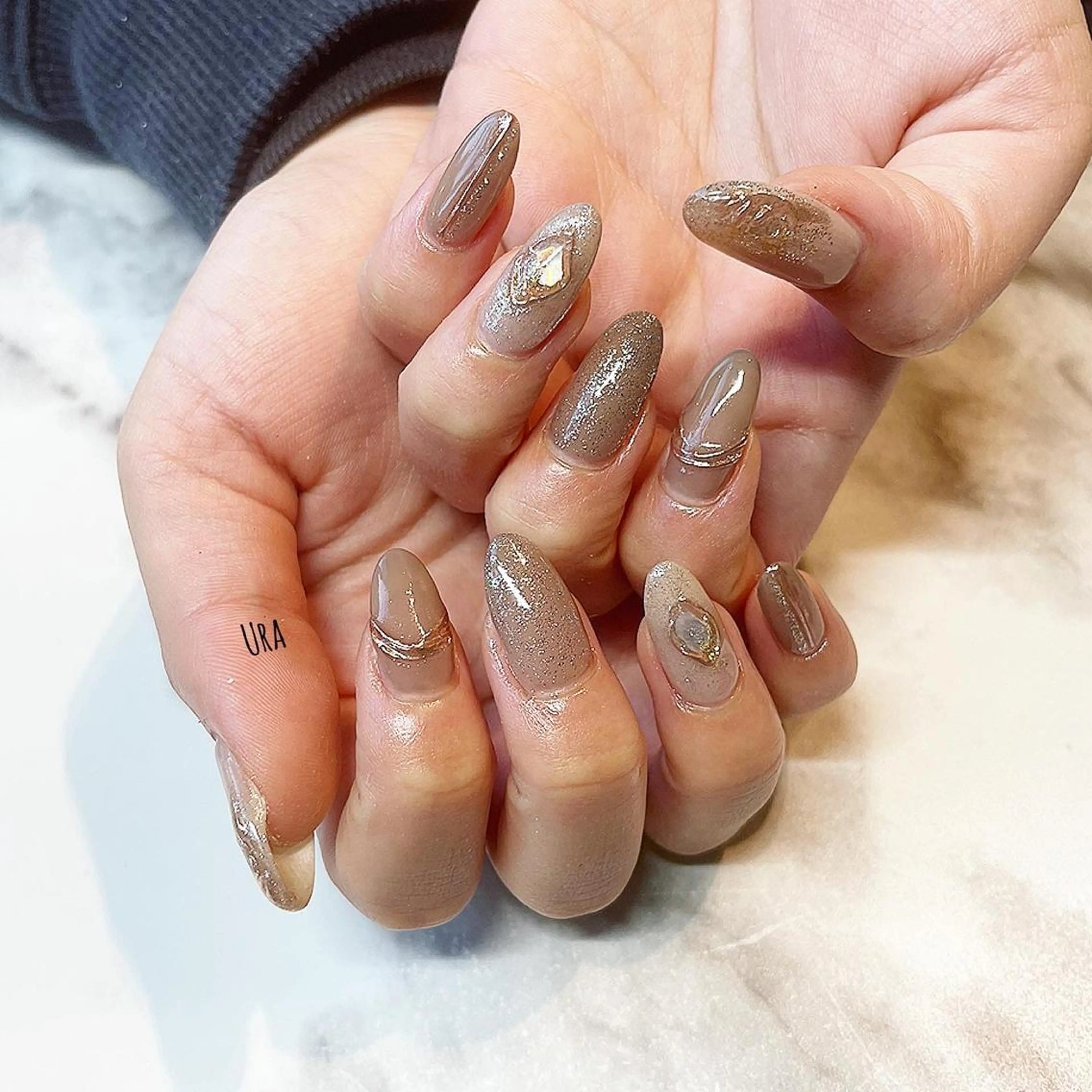 ネイル ハンドネイル UrakoNail 《nail》のネイルデザイン