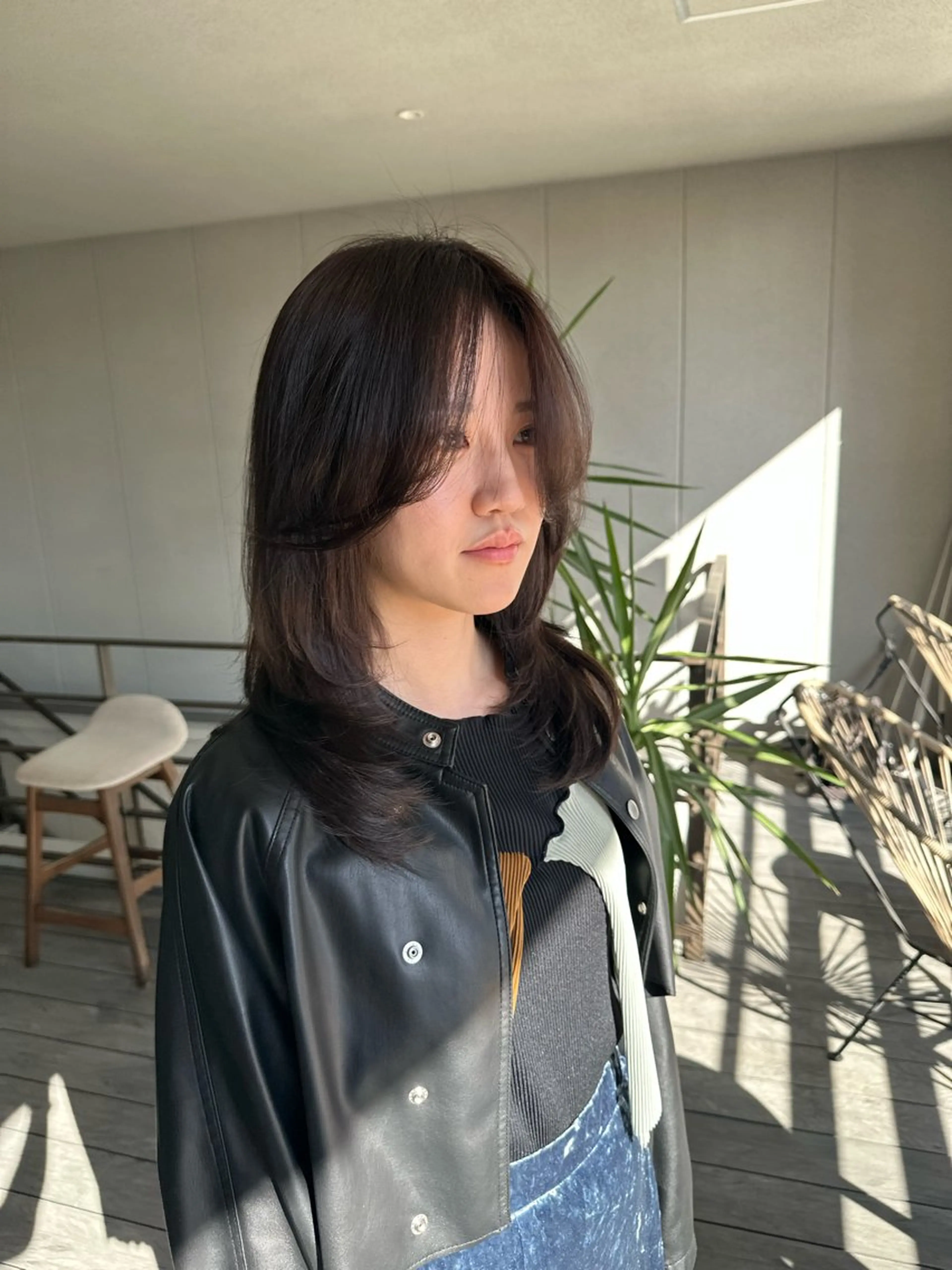 ロング カラー カット 海外レイヤー鯉渕 【海外風メンズも◎】のヘアスタイル