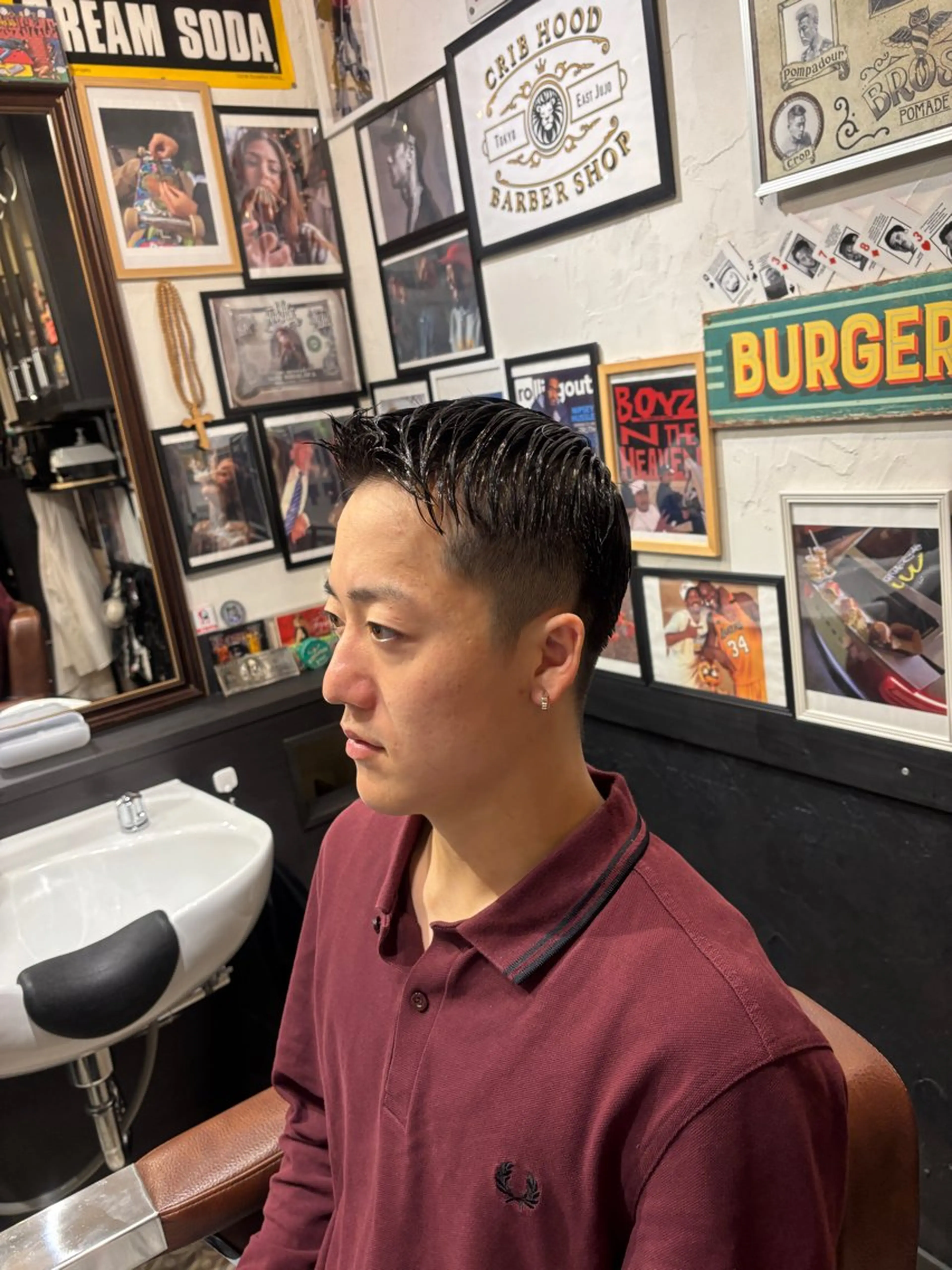 ショート メンズ CribHoodbarbershop所属・白井 昇太のヘアスタイル