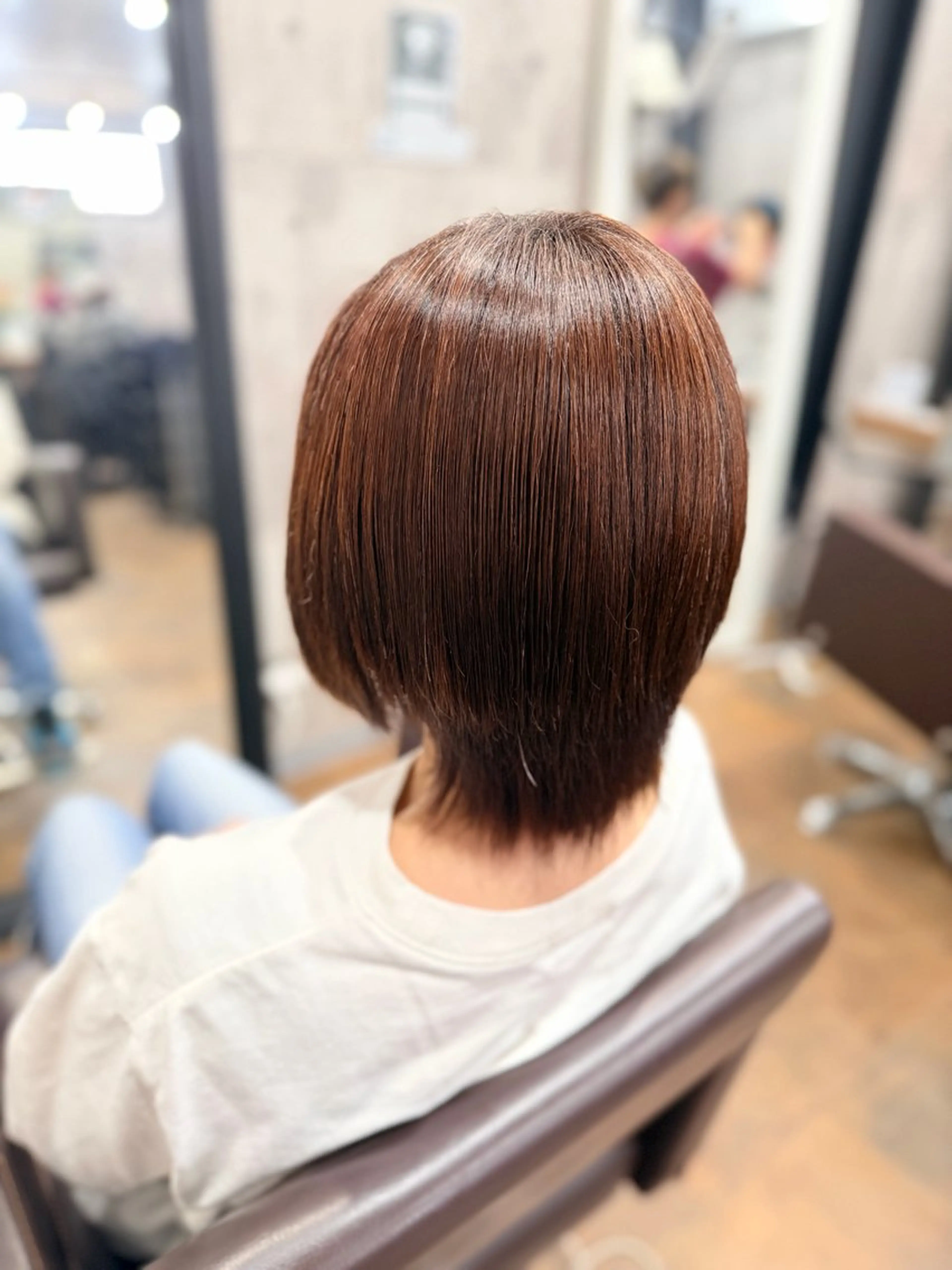 ミディアム コンパス所属・🏆美髪矯正/ハイト ーン🪽erinaのヘアスタイル