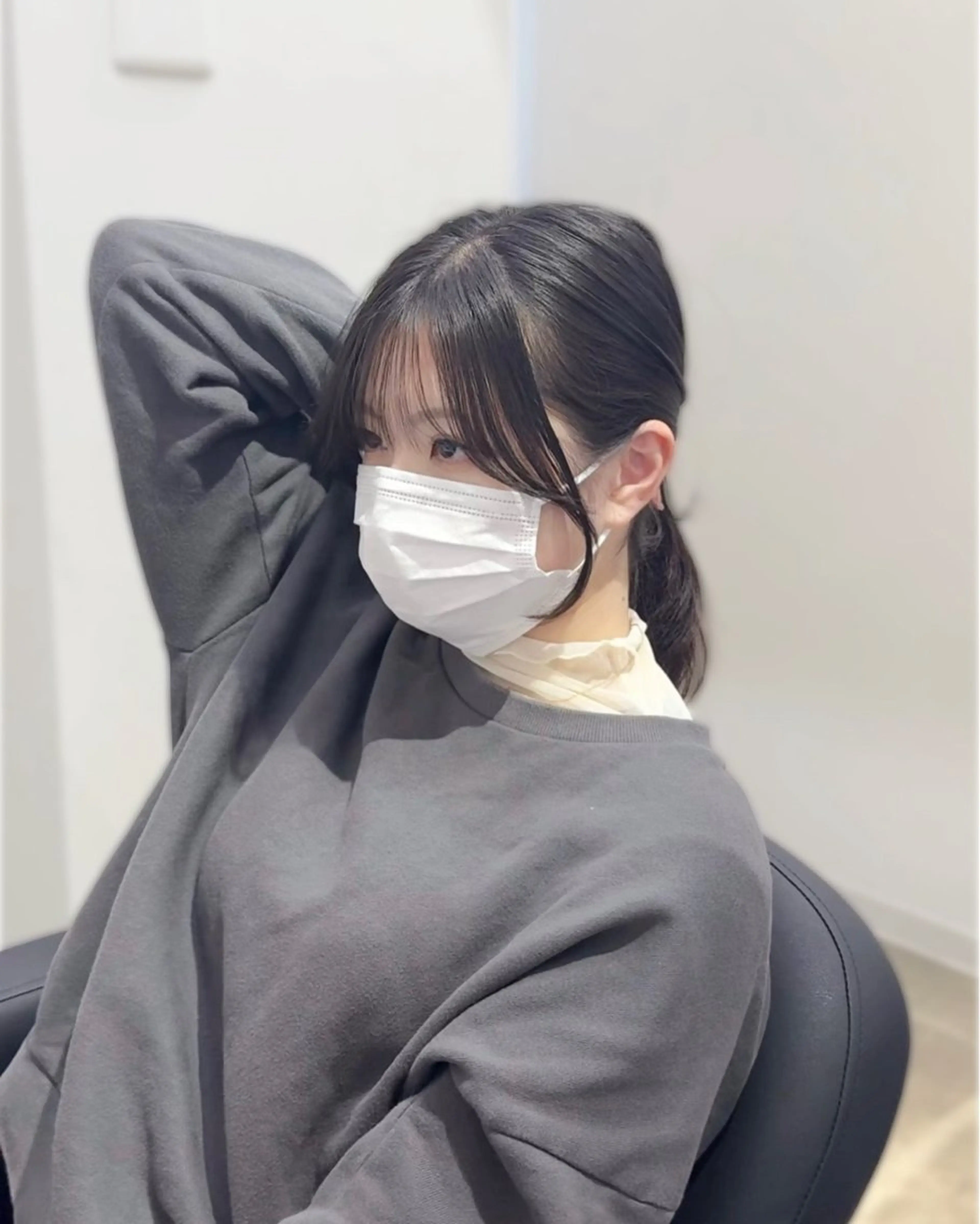 ロング カット YUZU🎀顔まわり ×レイヤーカットのヘアスタイル