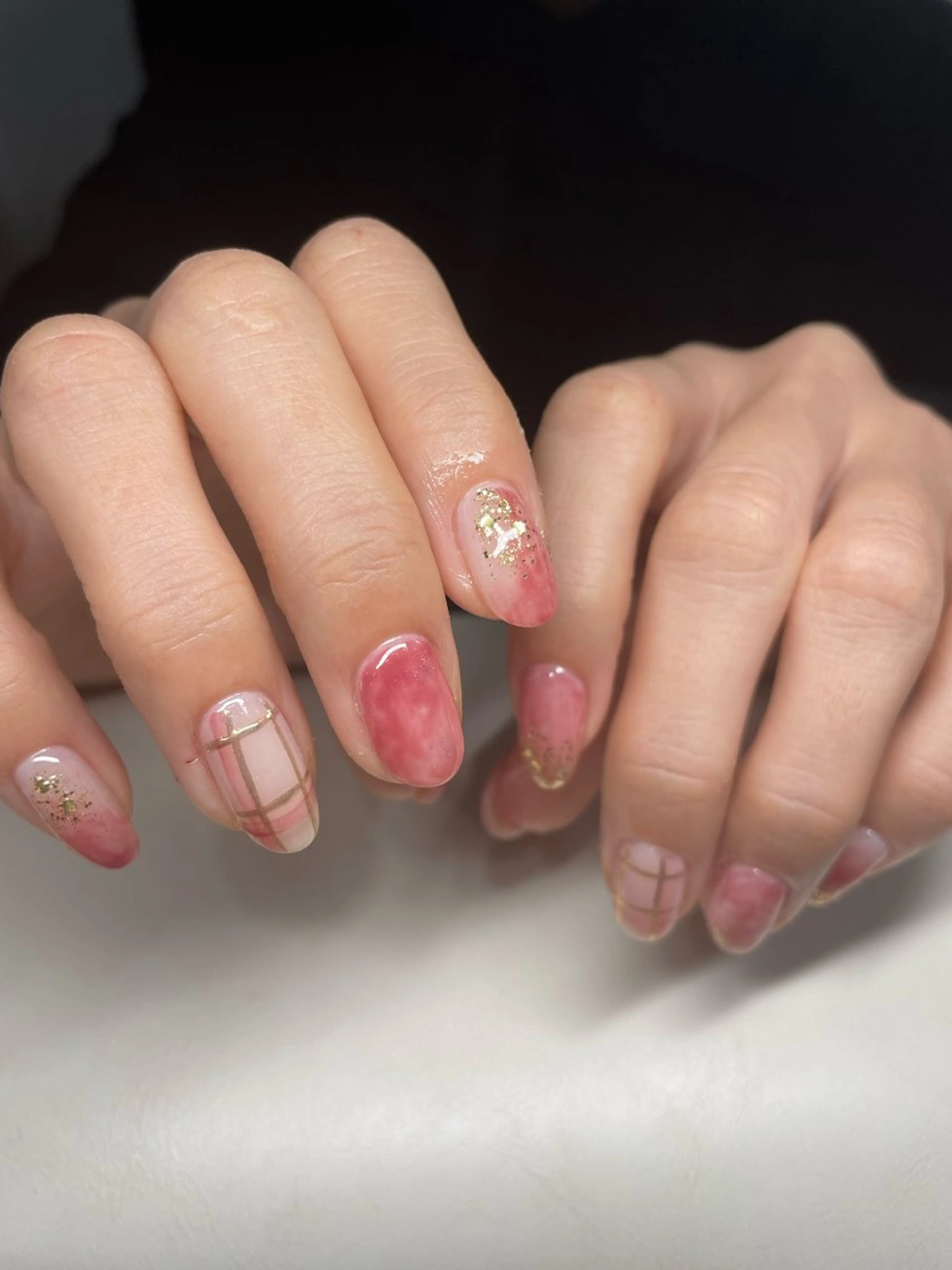 ネイル ハンドネイル Rena-ju キャサディのネイルデザイン