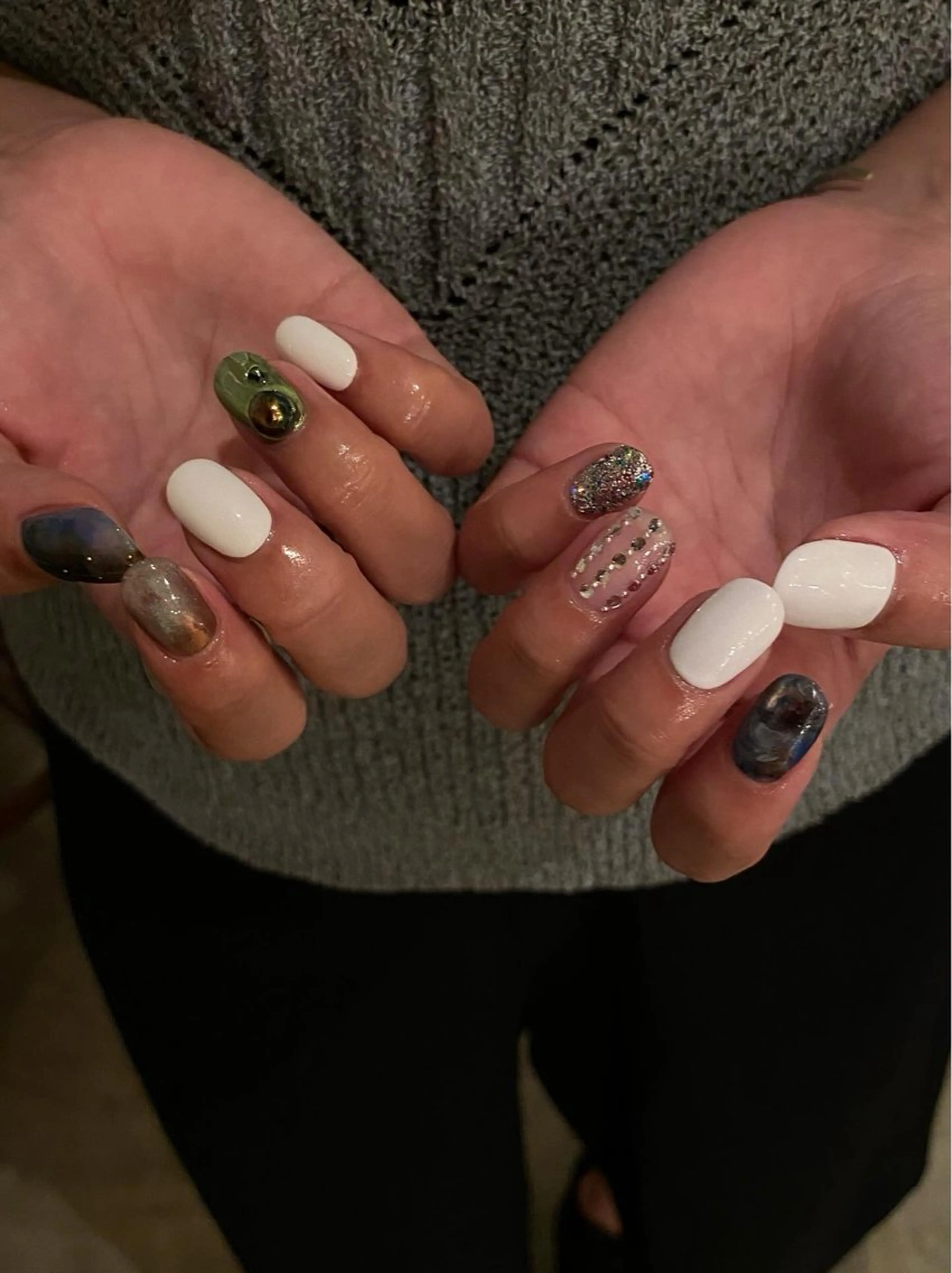 ネイル ハンドネイル Latte.所属・saito keiのネイルデザイン