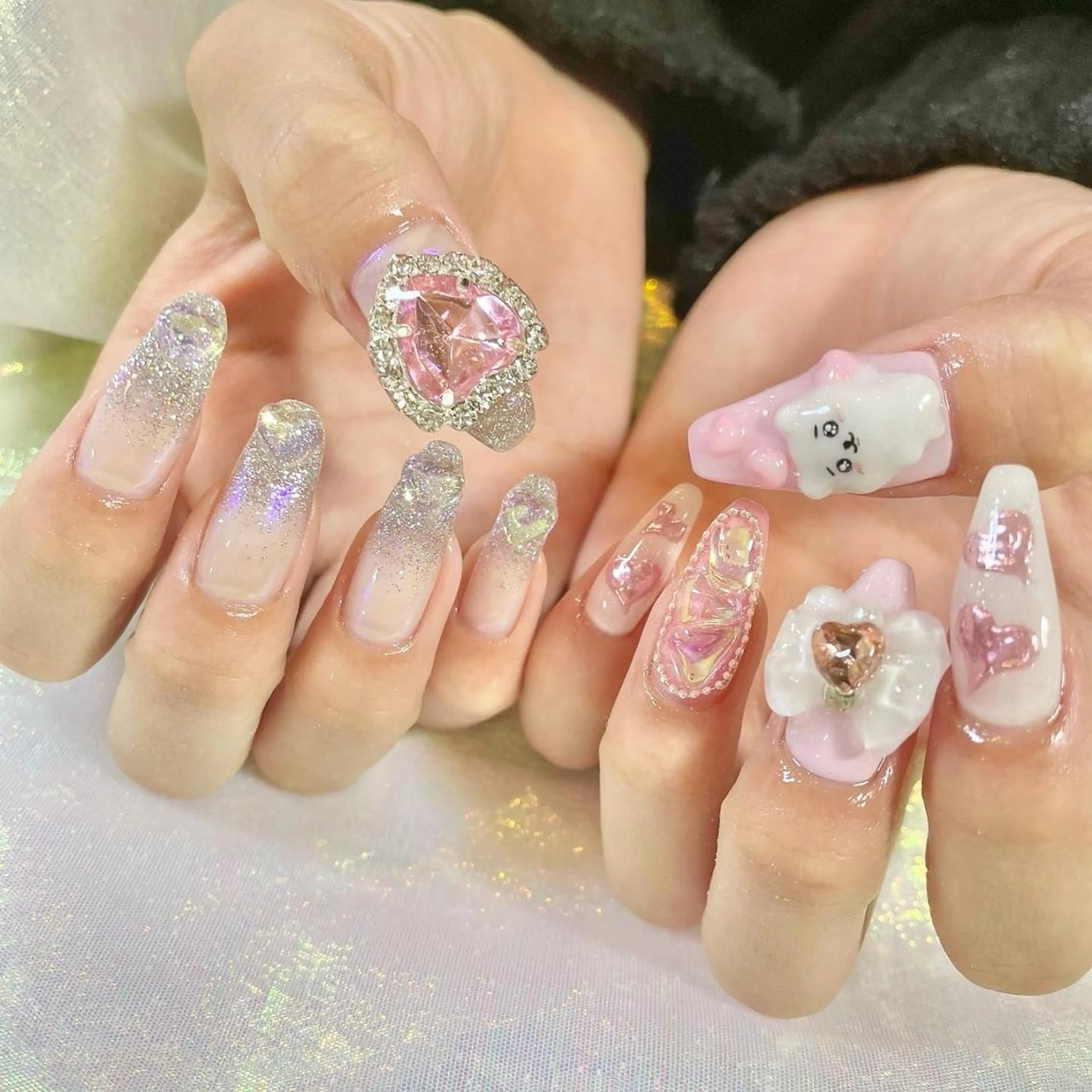 ネイル 韓国ネイル Menail 心斎橋 /南船場/yui☆のネイルデザイン