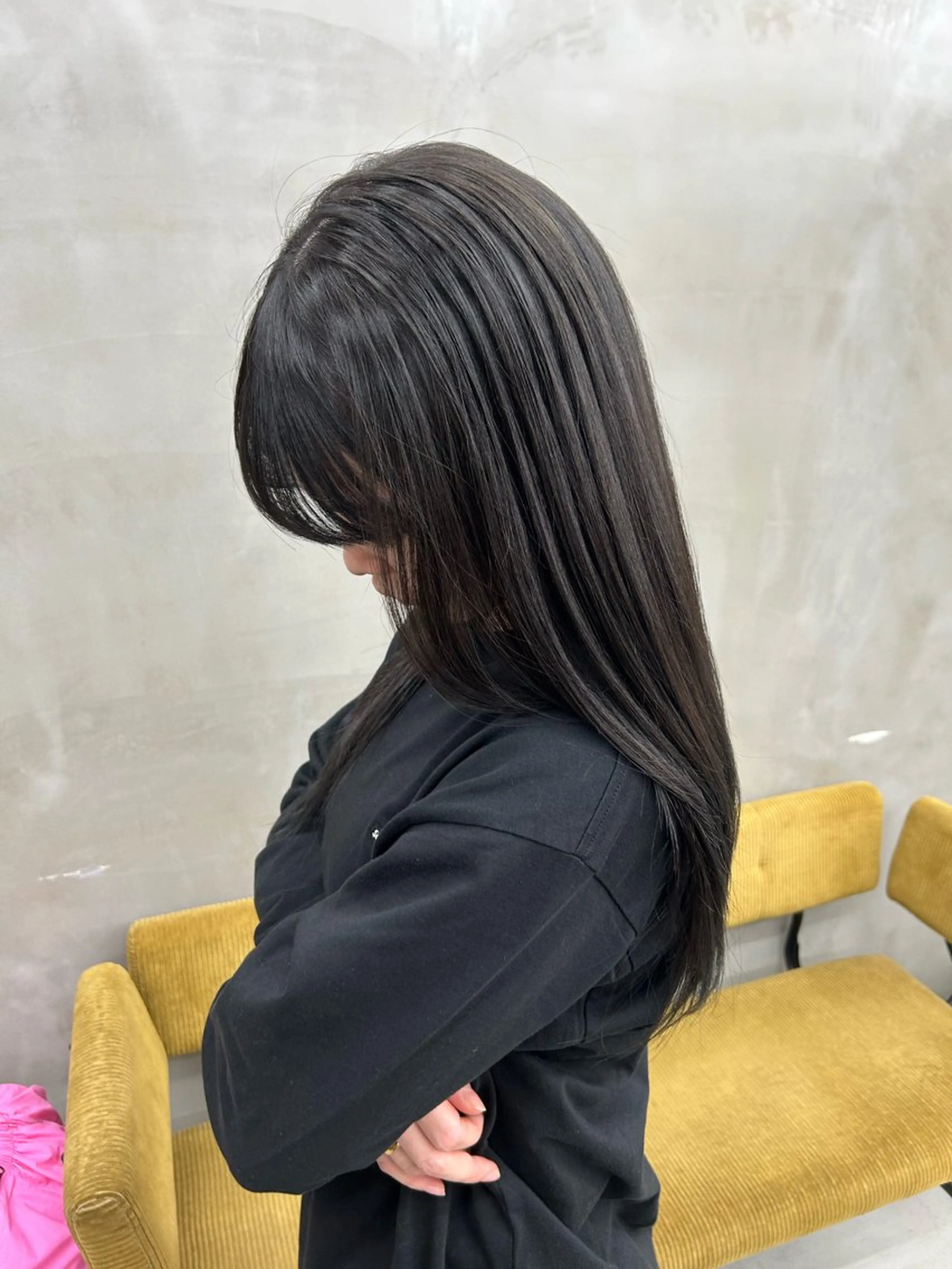 ロング カラー パーマ VIE表参道所属・艶感カラー/縮毛 矯正/りょお🫧のヘアスタイル