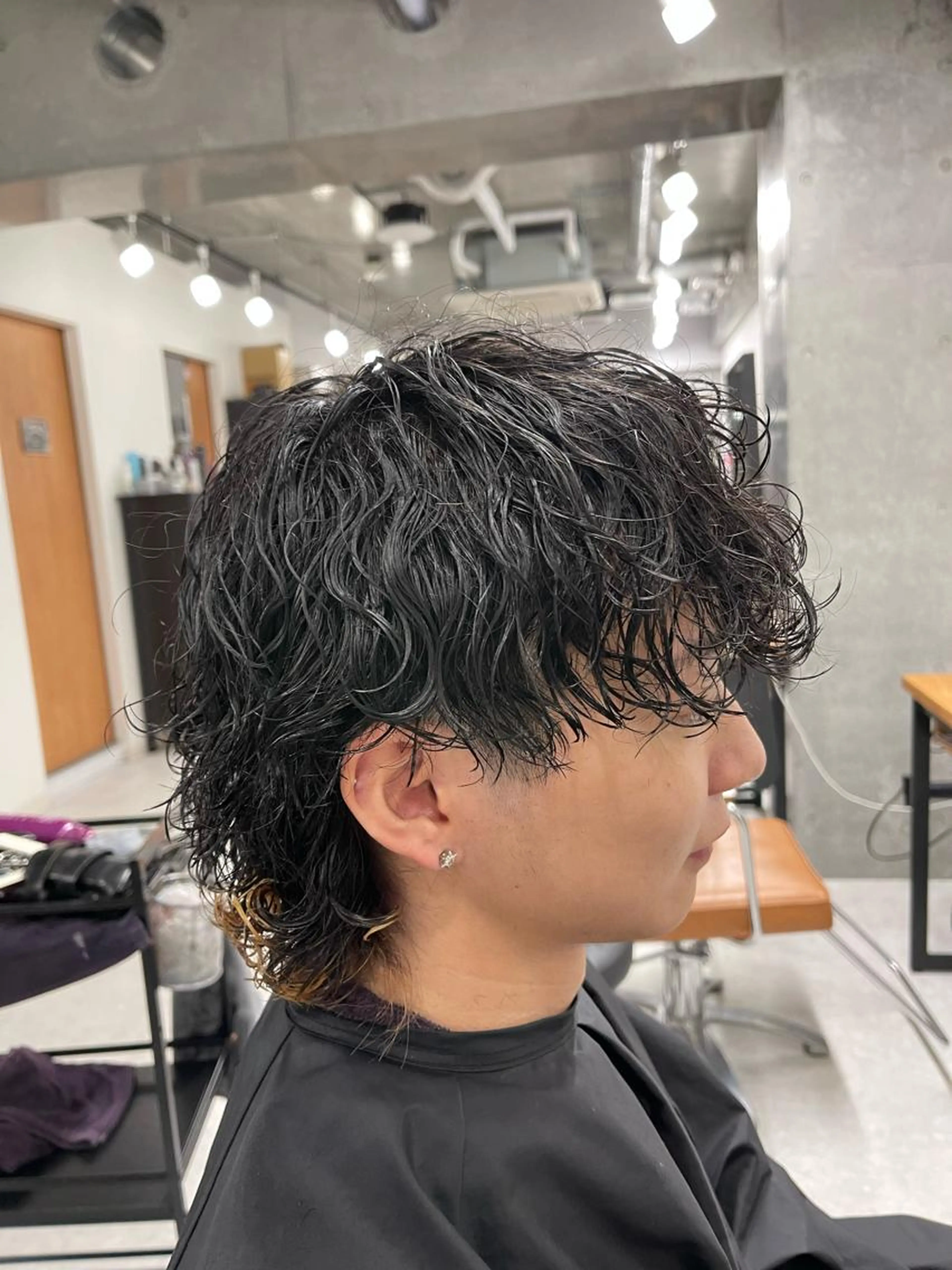 ❣️垢抜けコース❣️『メンズカット✂️+シャンプー🫧+パーマ🌀+眉カット✂️』の写真