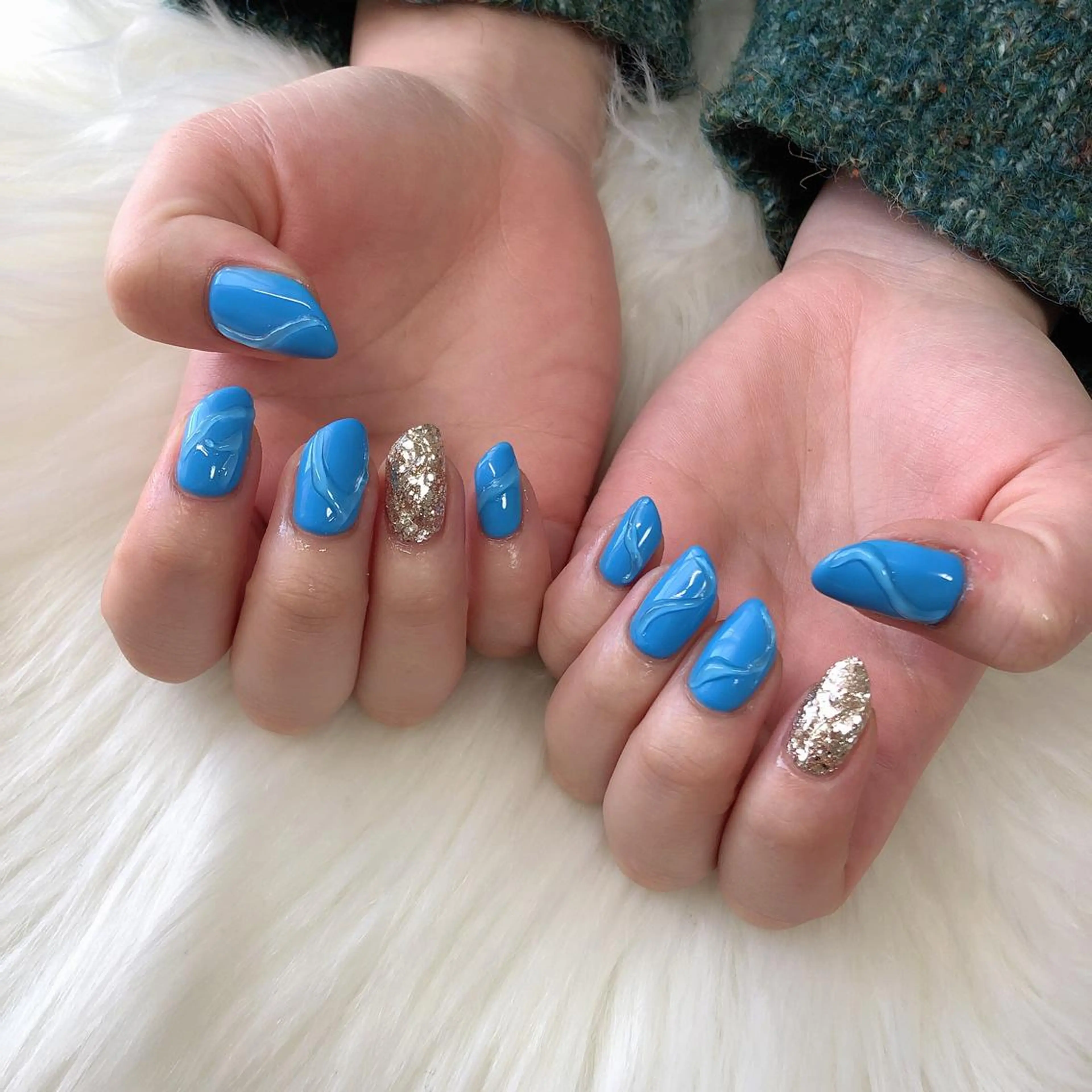 ネイル ハンドネイル 西岡 杏のネイルデザイン