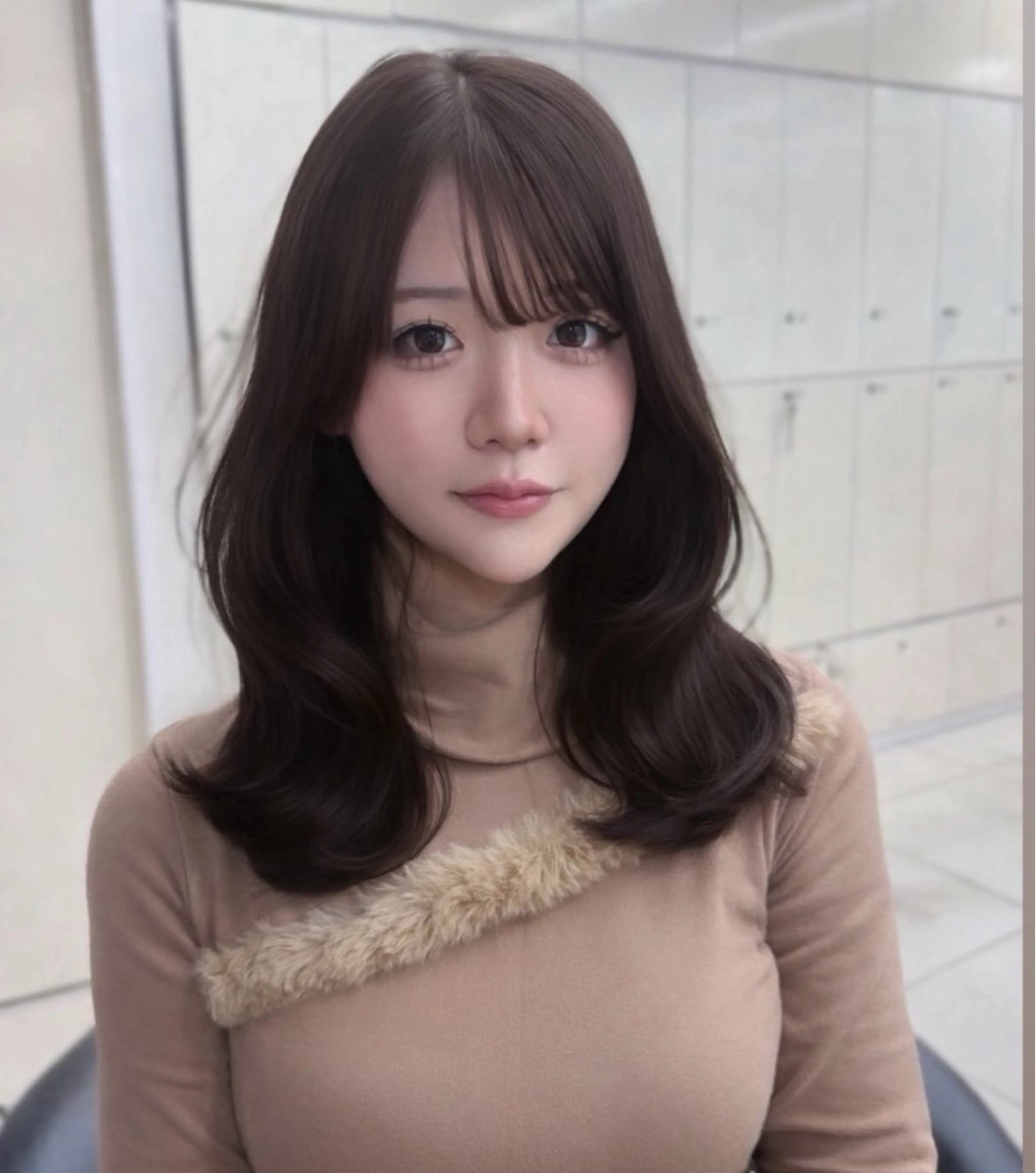 カラー ヘアカラー トリートメント 韓国系艶髪🎀 miyuuのヘアスタイル