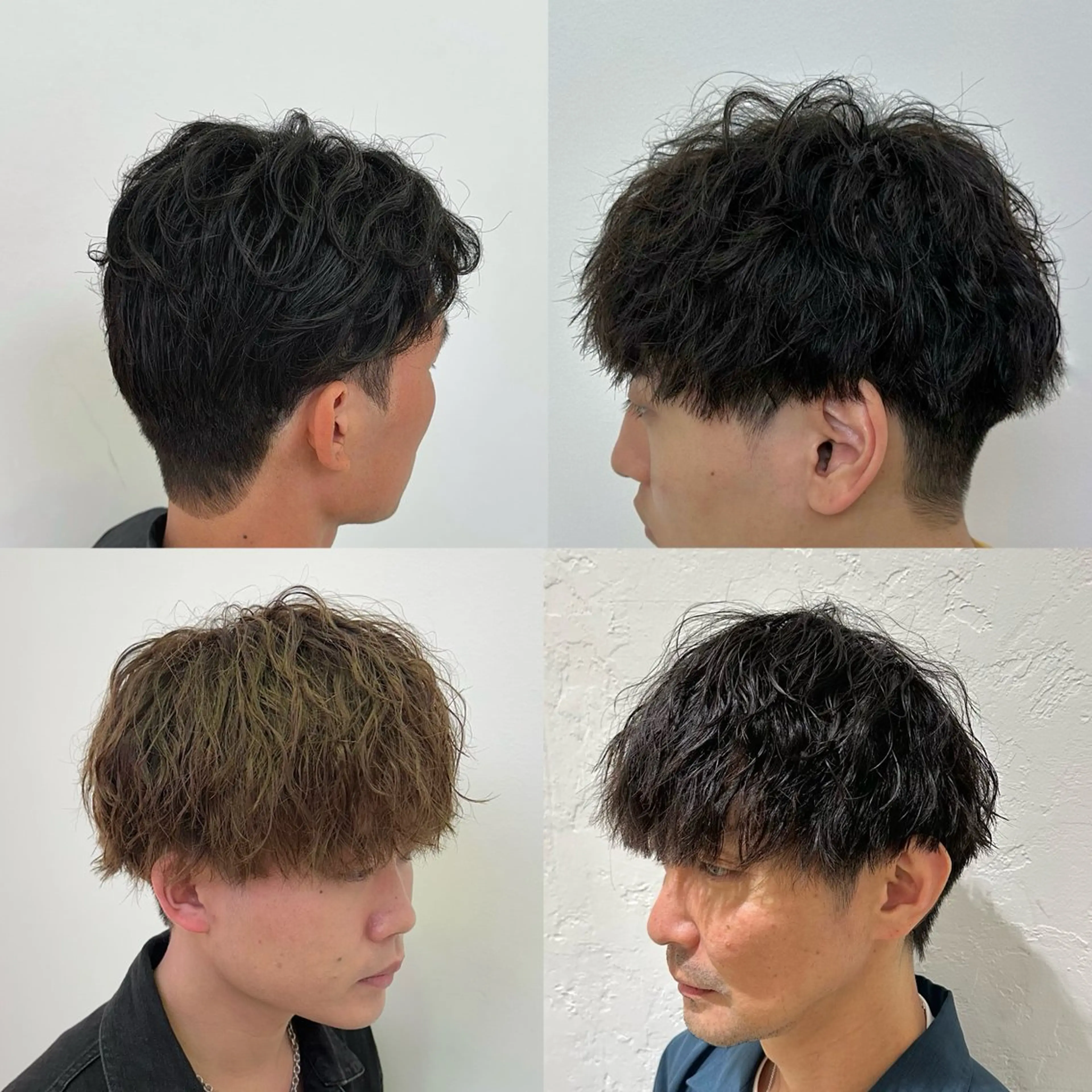 パーマ ユージ ✂︎ メンズカット＆パーマのヘアスタイル