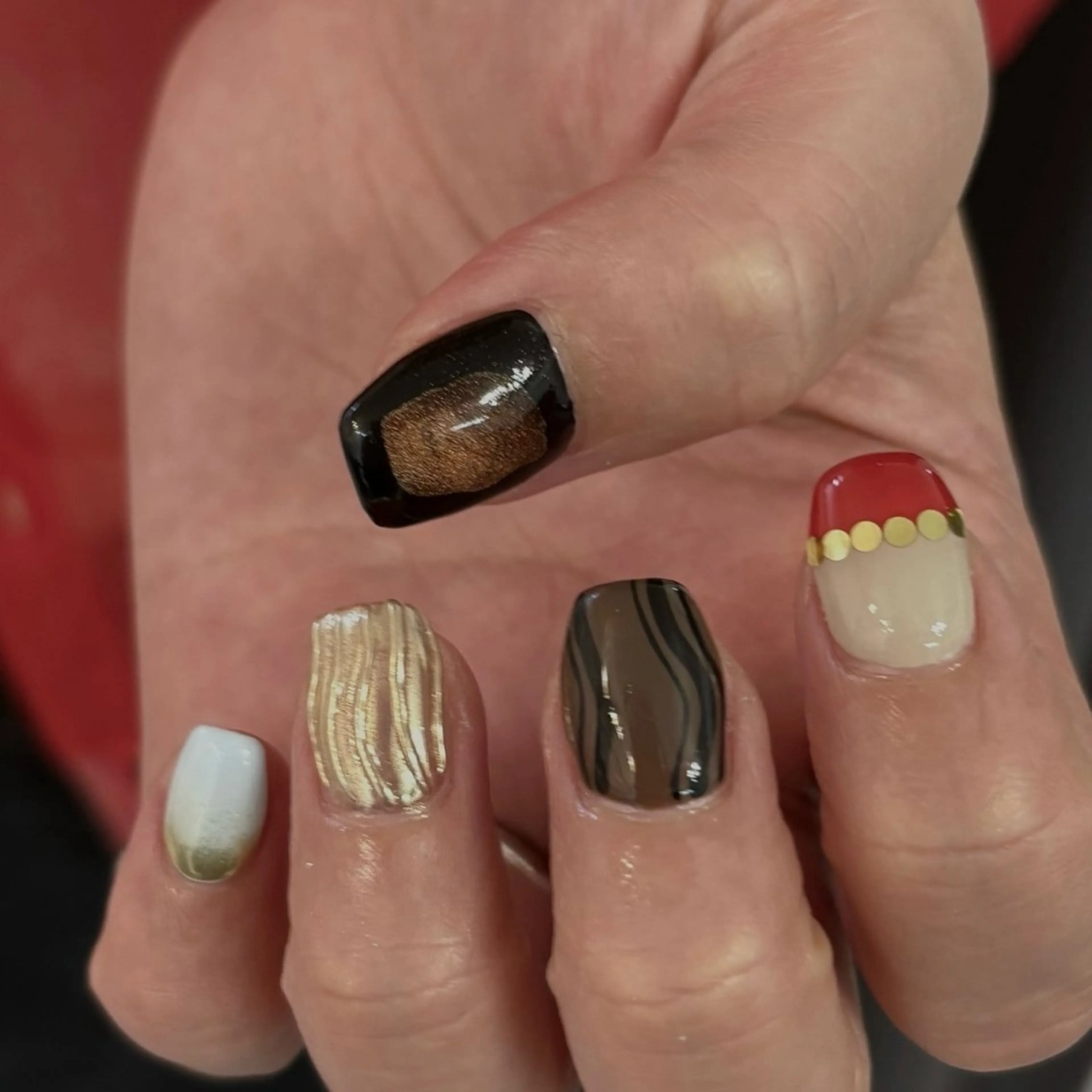 ネイル ハンドネイル 佐藤 渚紗のネイルデザイン