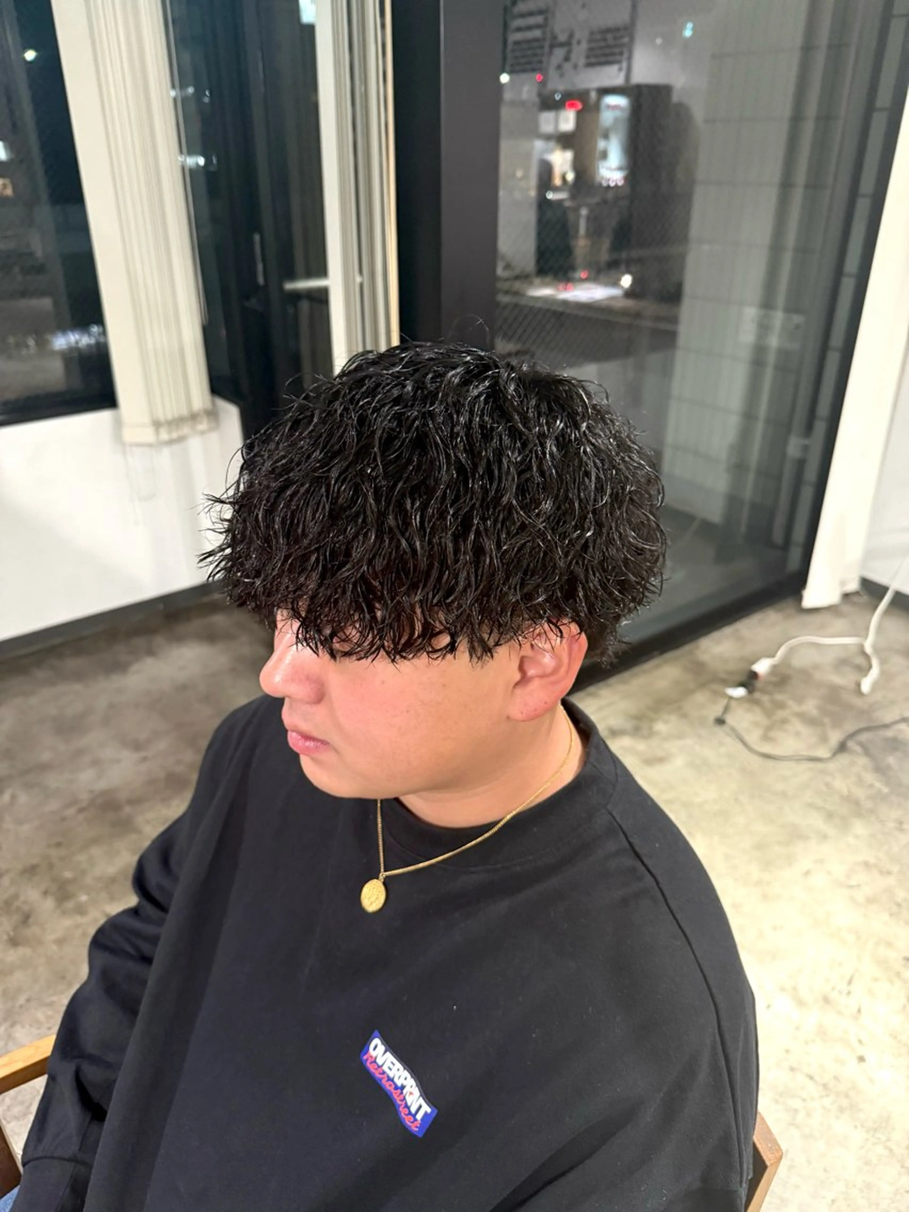 パーマ メンズ メンズパーマ カット パーマ トリートメント 骨格補正施術/メンズ 専門美容師/YUYAのヘアスタイル