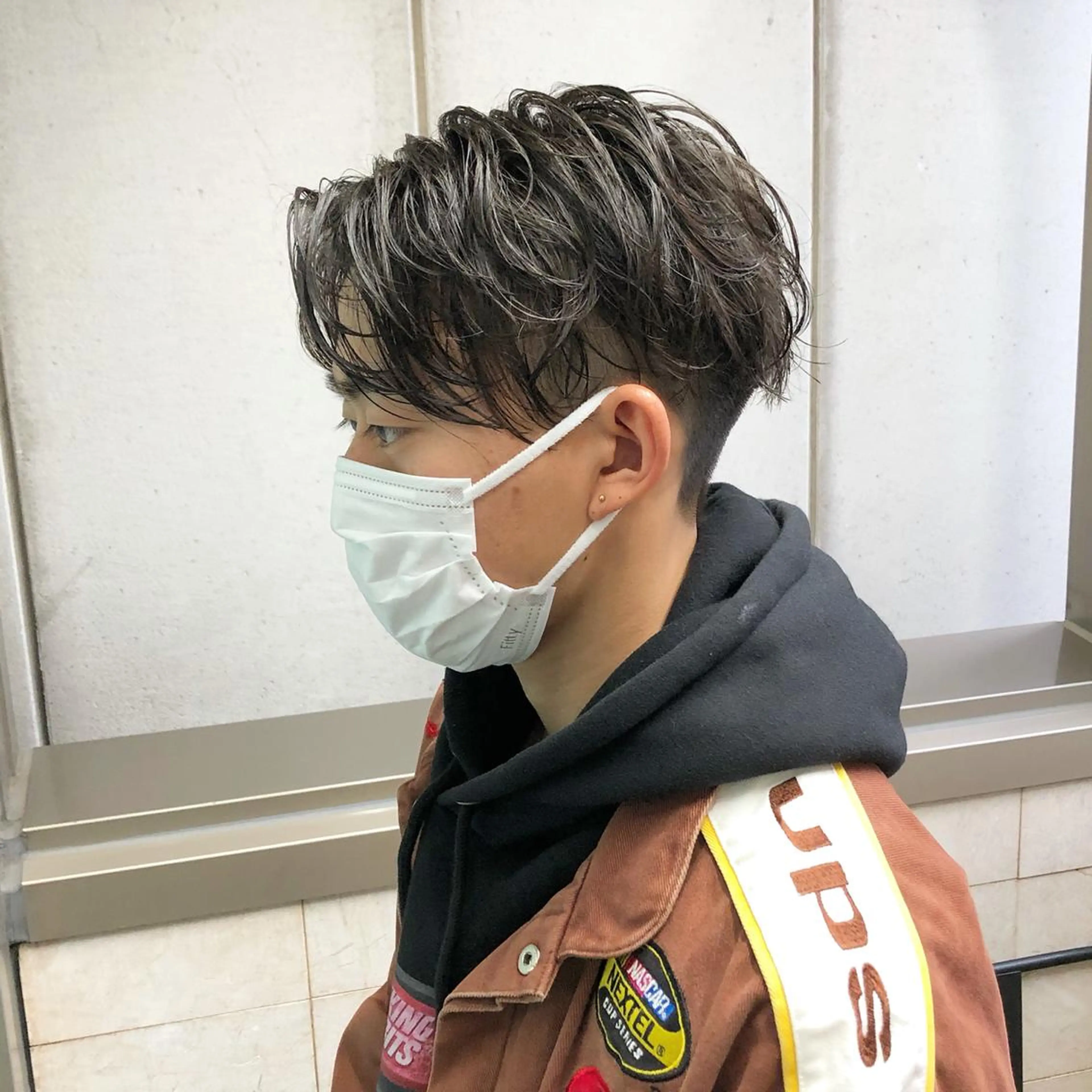 パーマ メンズ Le'a所属・渋谷/フェード/ 國分 翔のヘアスタイル