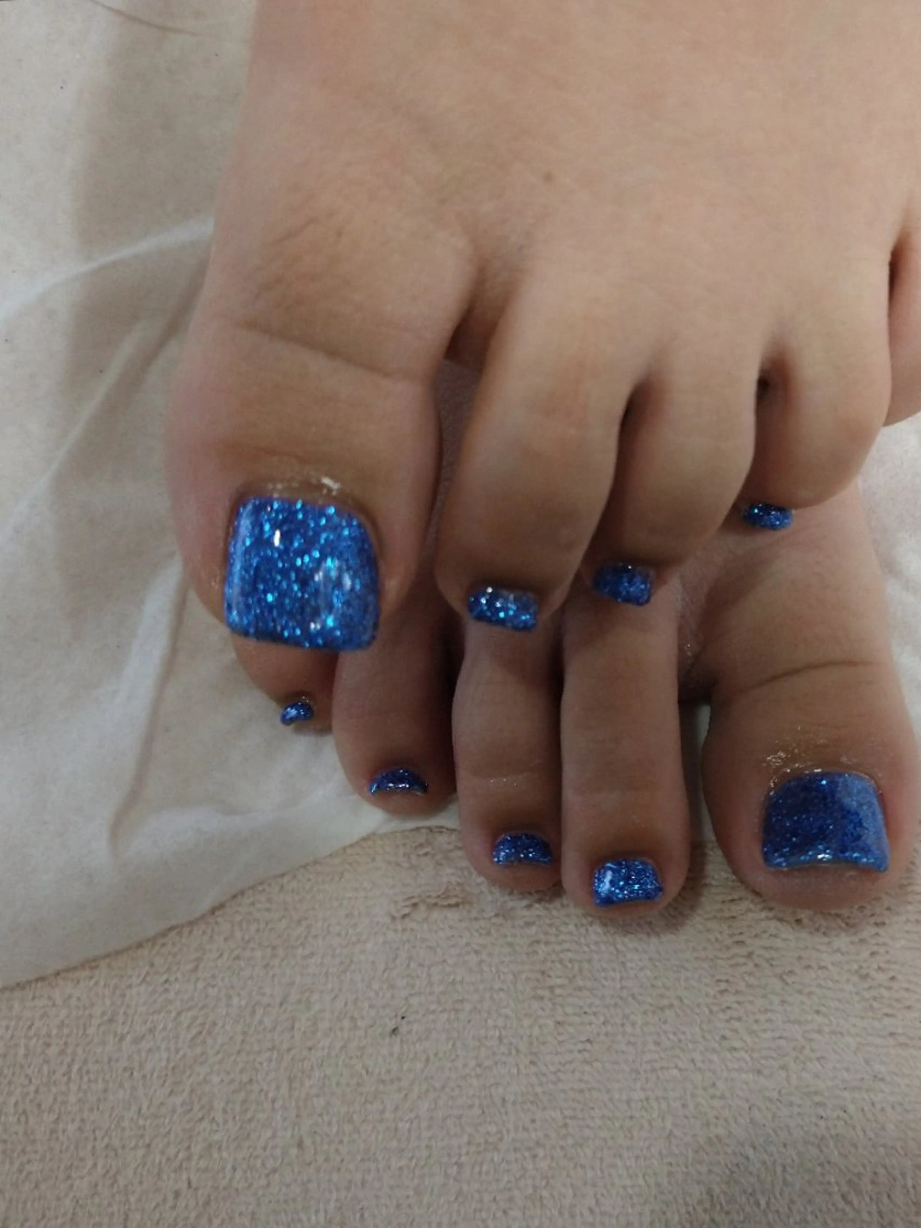 ネイル フットネイル ワンカラーネイル 大須賀 つかさのネイルデザイン