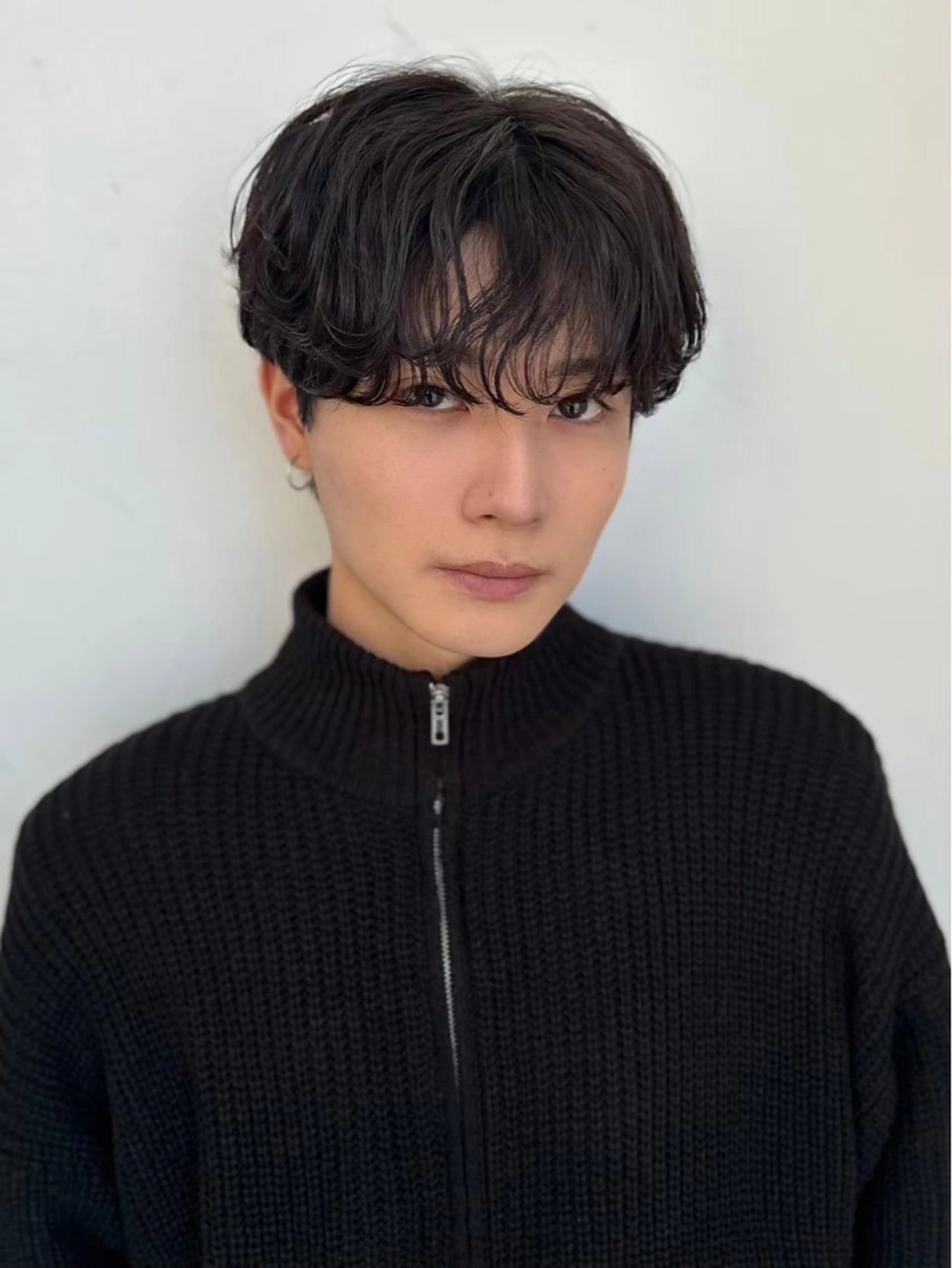 メンズ シャドウパーマ/ 波巻きパーマ/三鷹のヘアスタイル