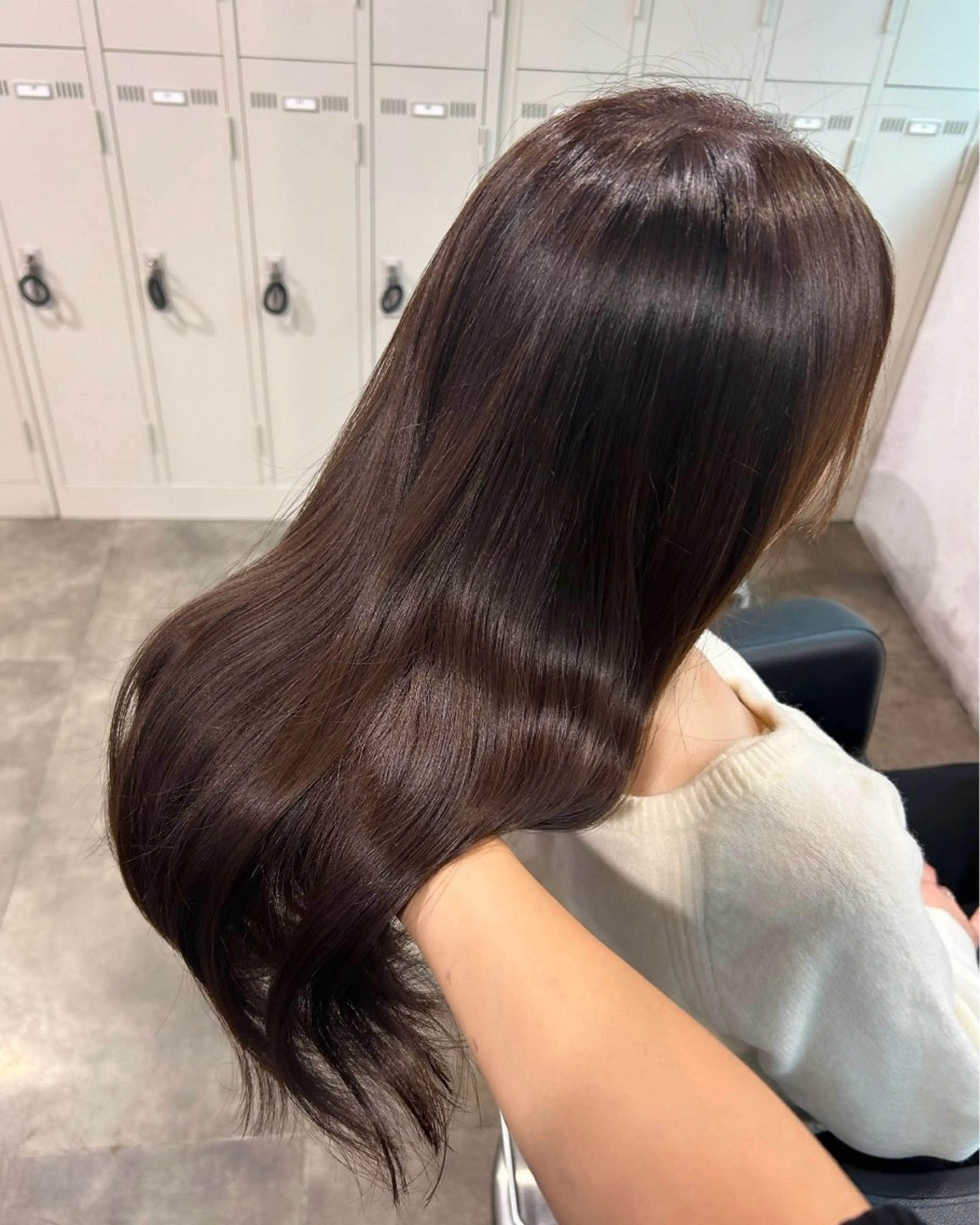 ロング カラー IS所属・横浜美容室/透明感 カラー/レイヤーのヘアスタイル