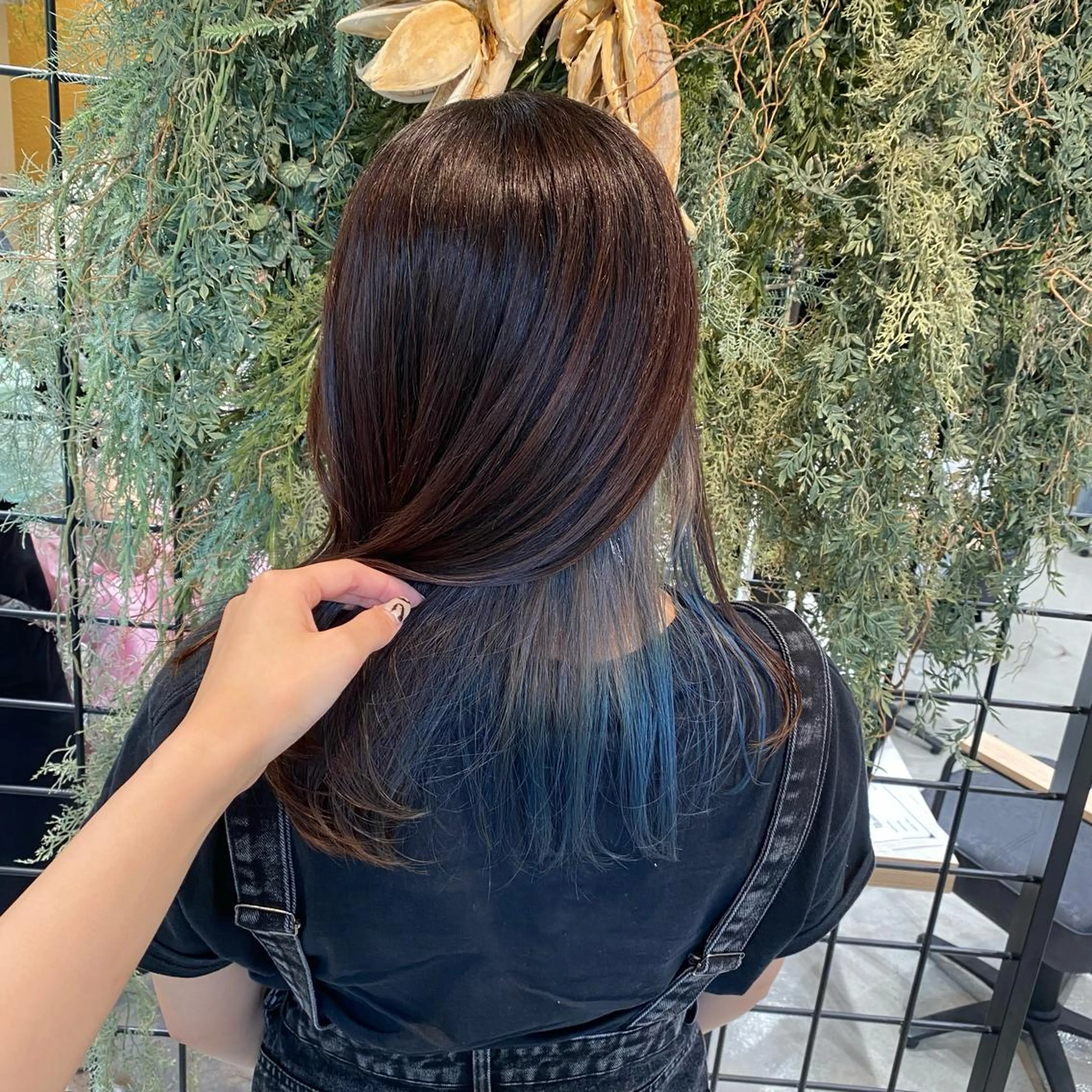 セミロング カラー 平野葵🎀 hair/nailのネイルデザイン
