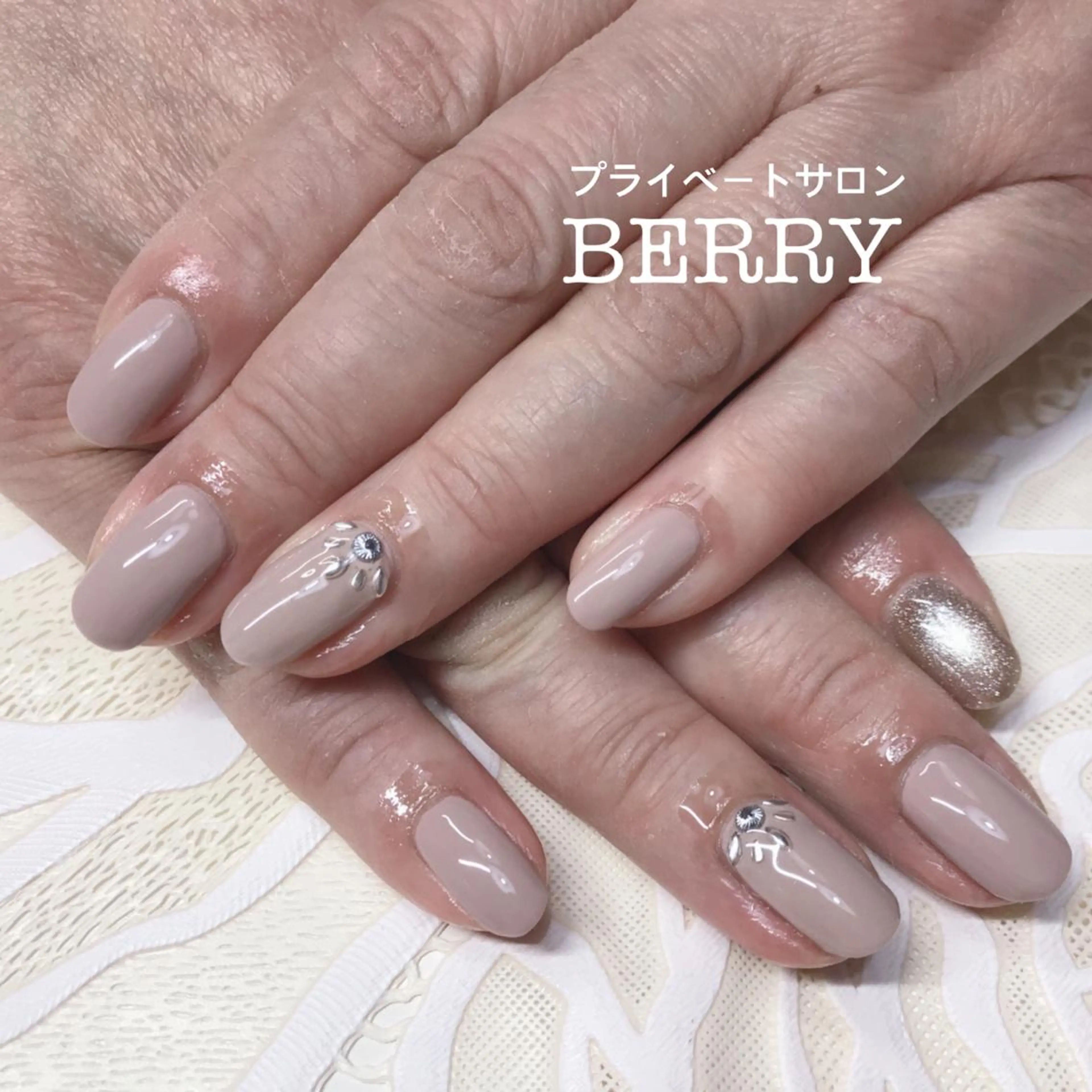 ネイル マグネットネイル ワンカラーネイル プライベートサロン BERRY所属・プライベートサロン BERRYのエステ・リラクイメージ