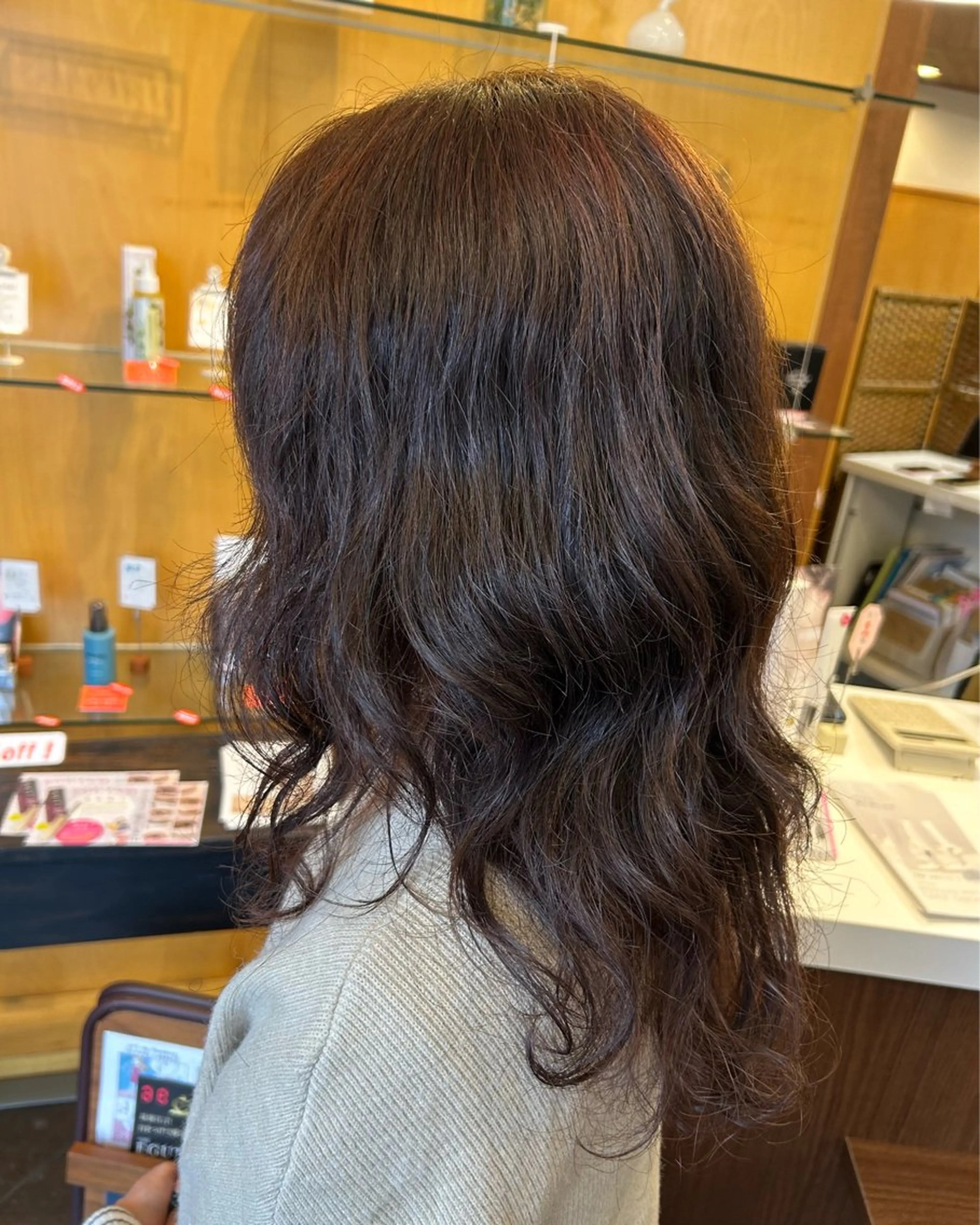 ロング カラー ブラウンカラー チョコレートブラウン ハンズエミュ所属・handsemu🍀 komakiのヘアスタイル