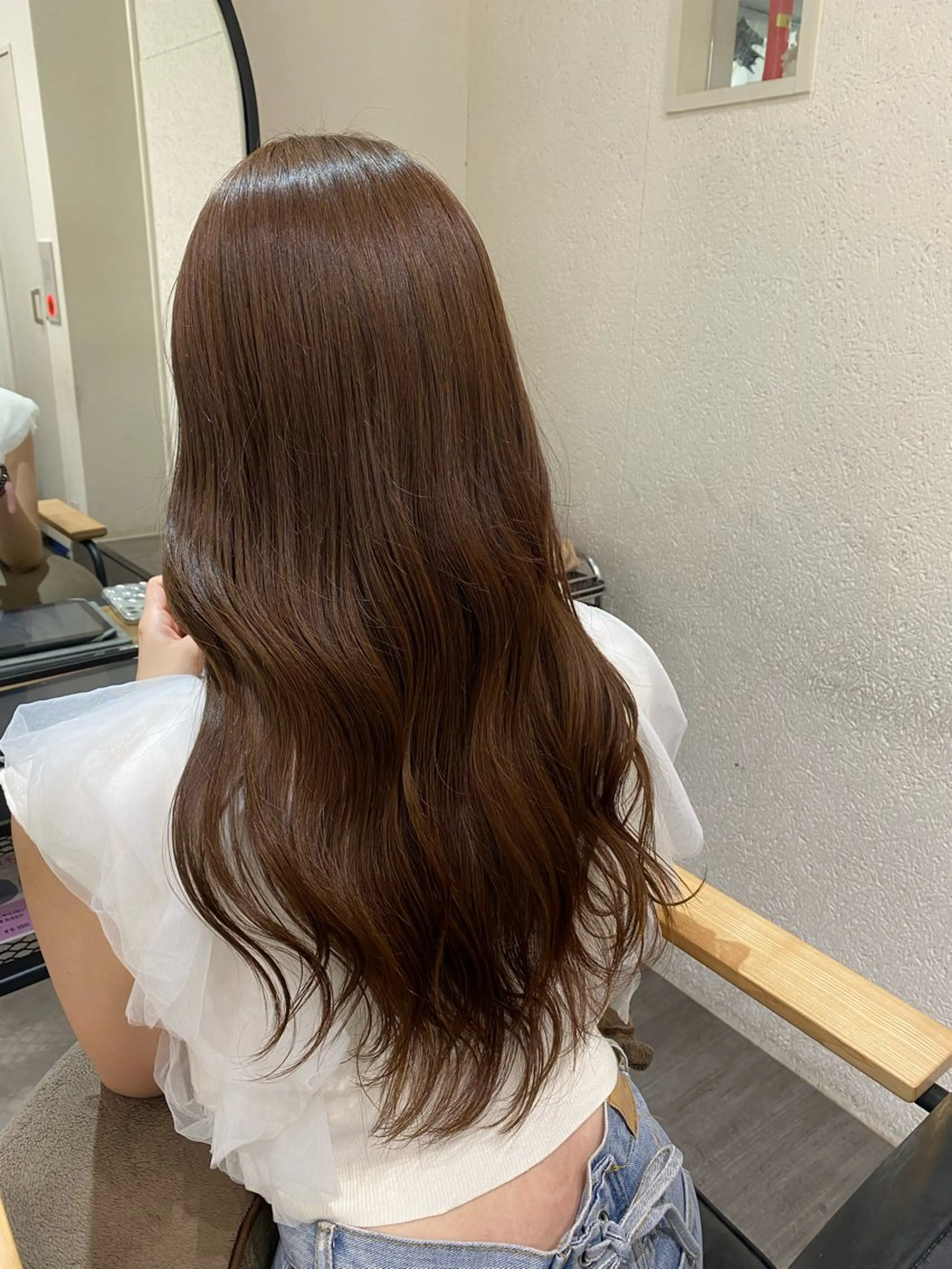 ロング カラー ブラウンカラー 透明感カラー cocotte🫧 絹村 琴美のヘアスタイル