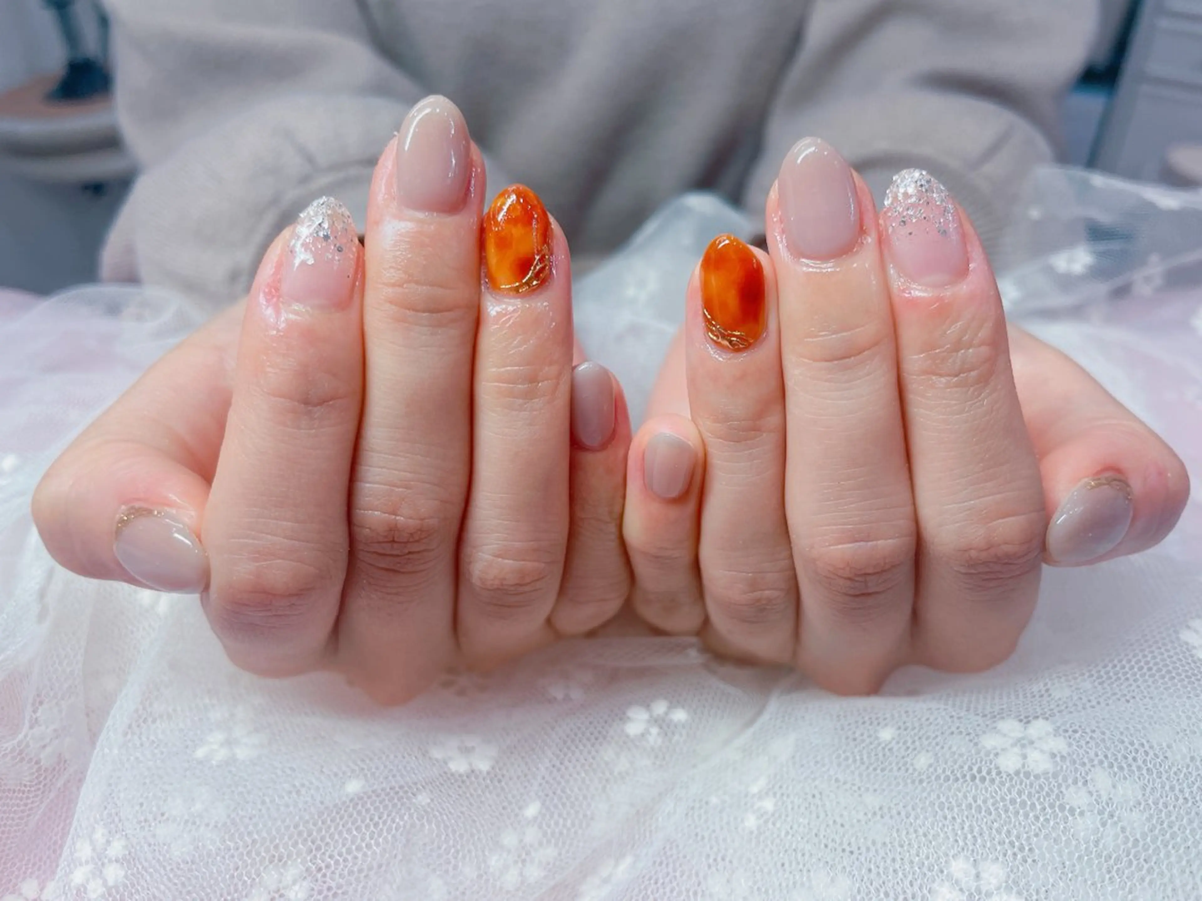 ネイル べっ甲ネイル ゆ か_Nails💫のネイルデザイン