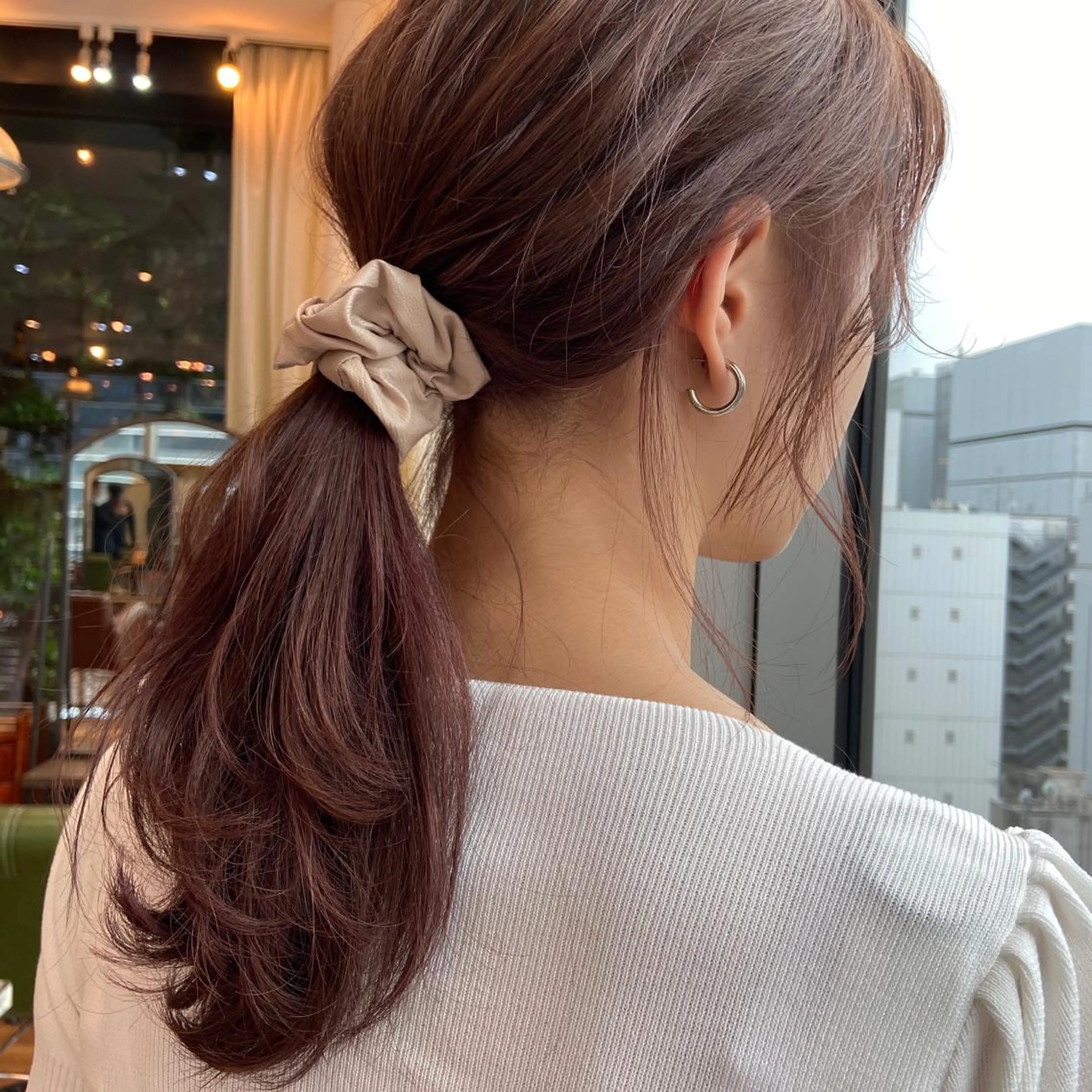 ロング カラー カット ヘアカラー トリートメント 🪽似合わせカラー RENA.🪽🩶のヘアスタイル