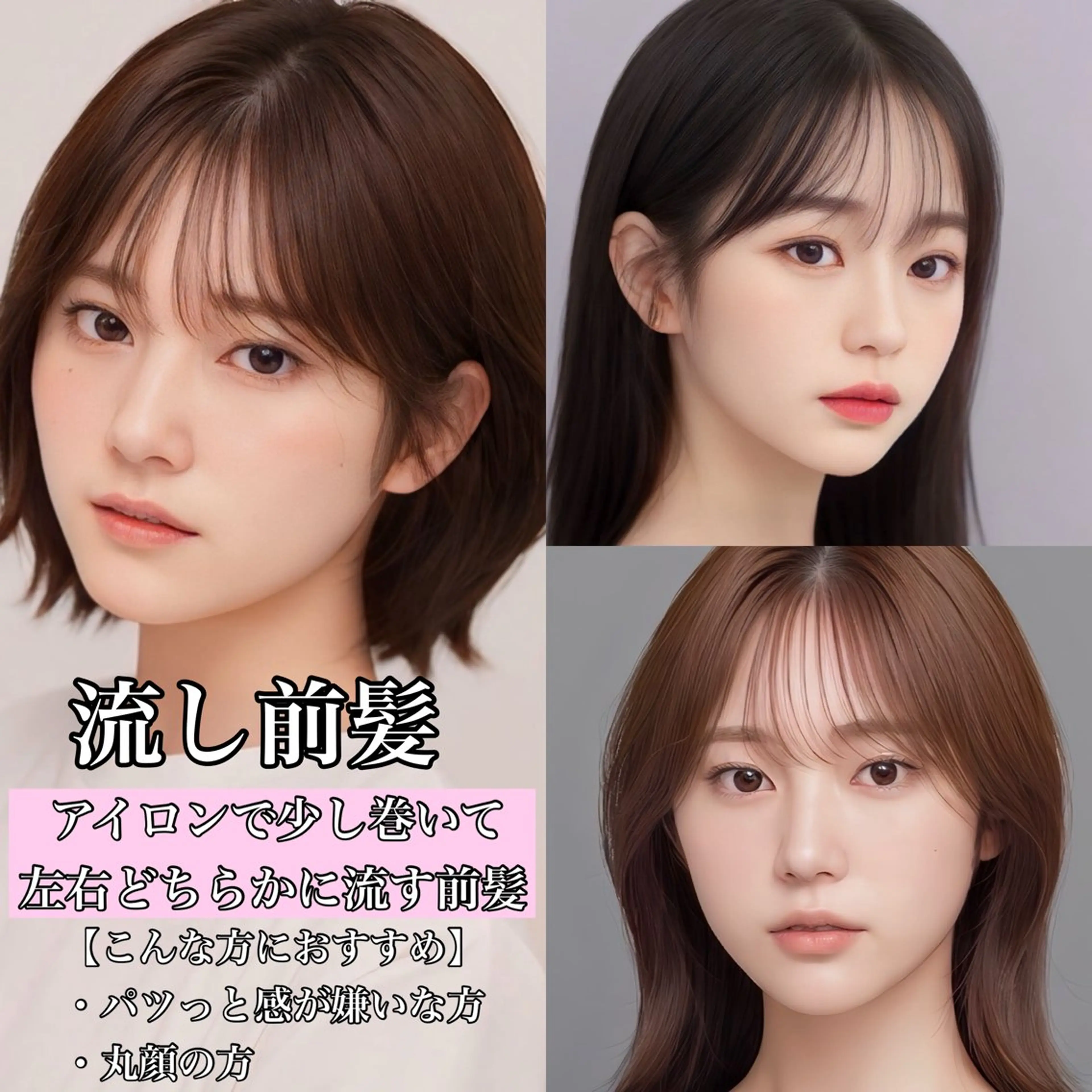 セミロング 映える顔まわり/前髪 特化 💗 ユキマのヘアスタイル