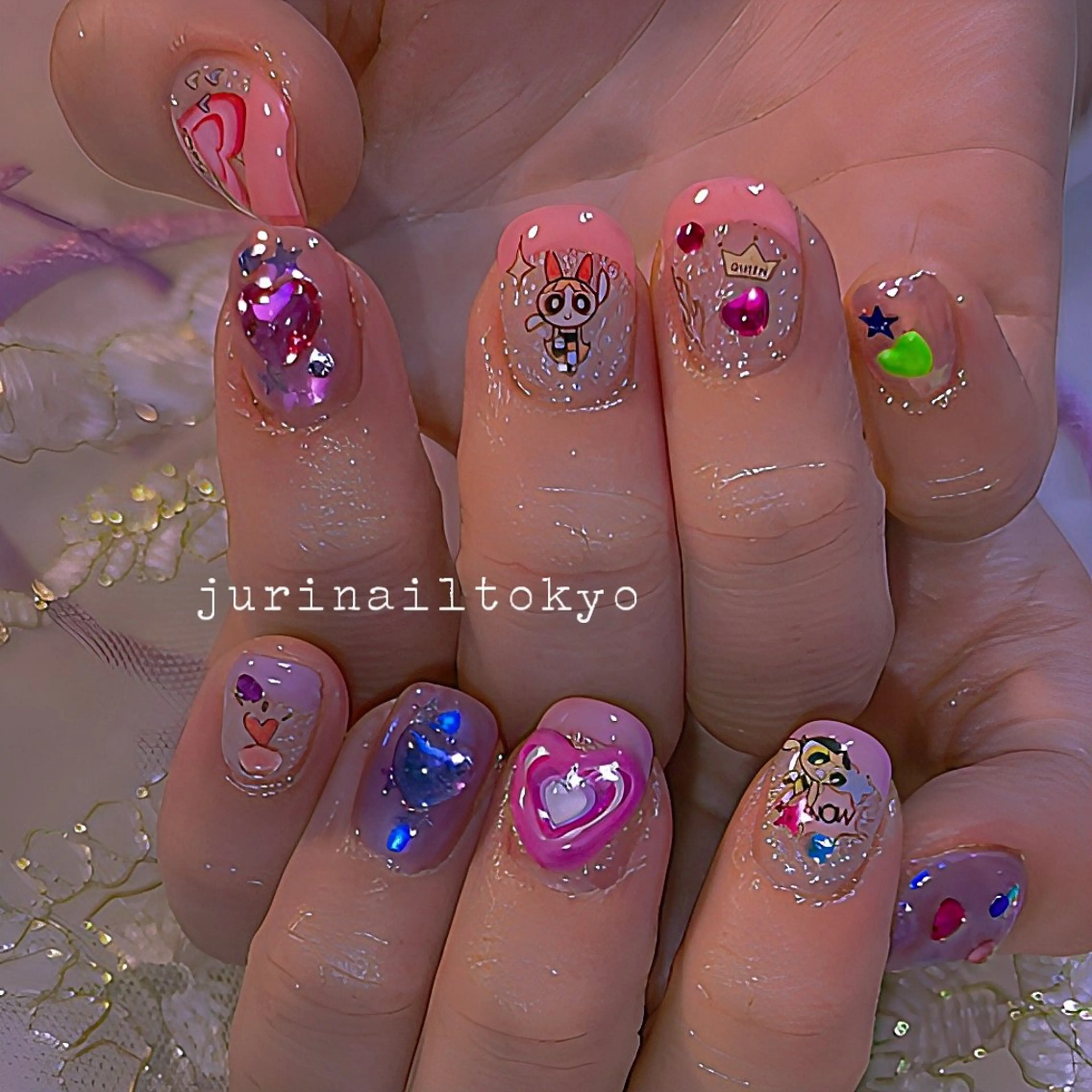 ネイル ハンドネイル フットネイル ハンドケア jurinailtokyo所属・jurinail tokyoのネイルデザイン