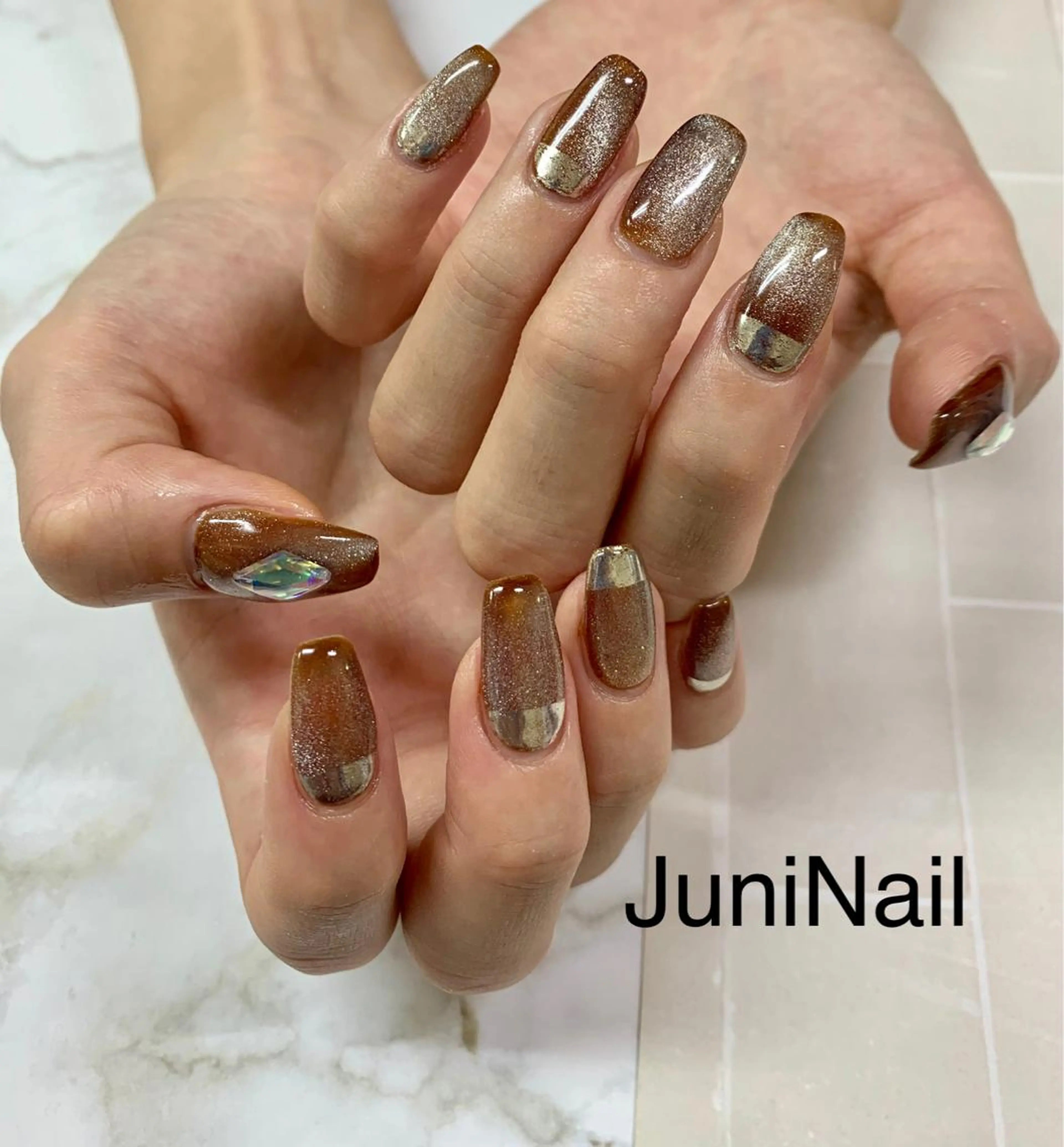 ネイル ハンドネイル JuniNail 주니네일🇰🇷suのネイルデザイン