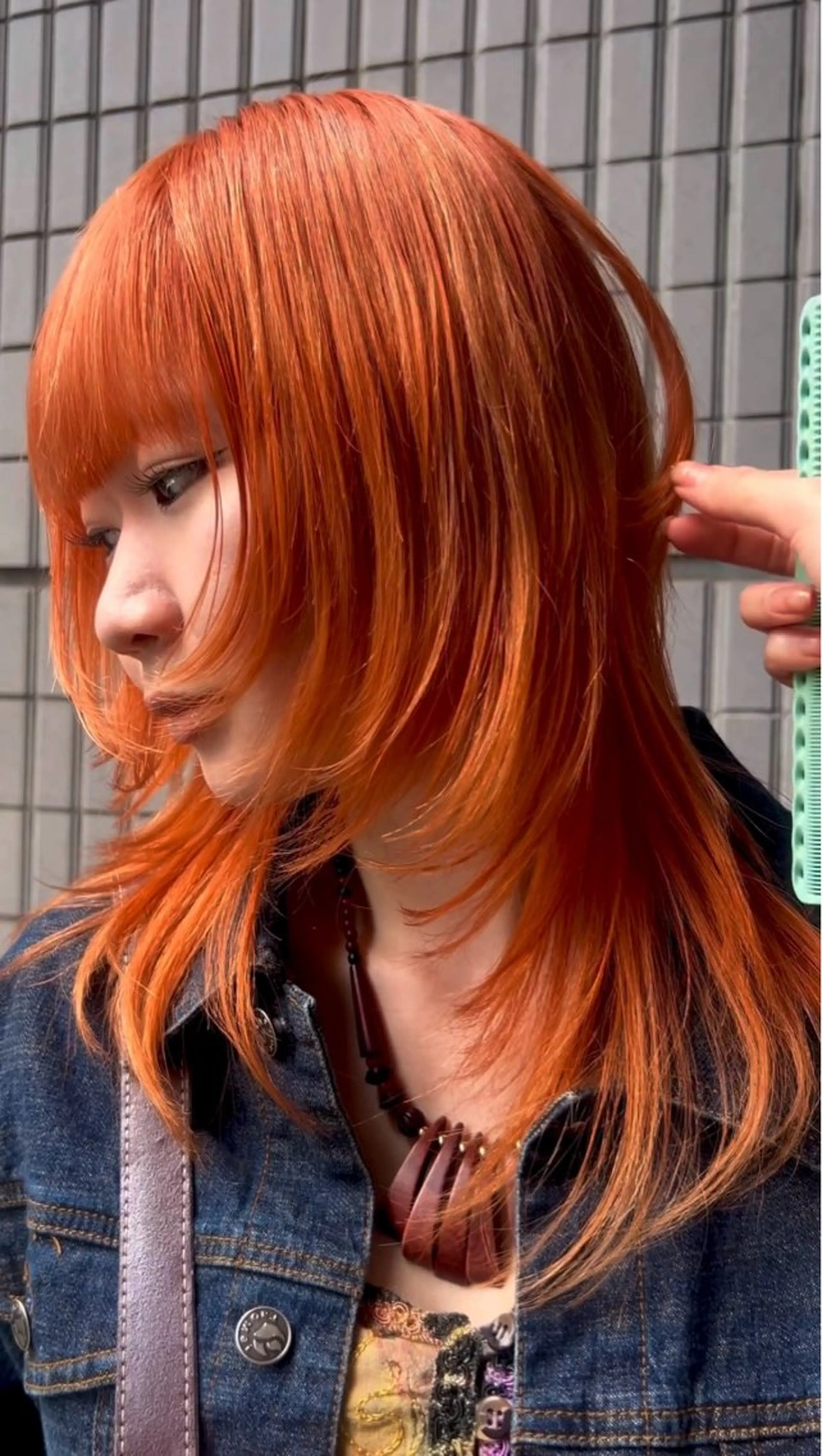 セミロング カラー ヘアカラー トリートメント 横浜カラー/パーマ/ SAKI💫のヘアスタイル