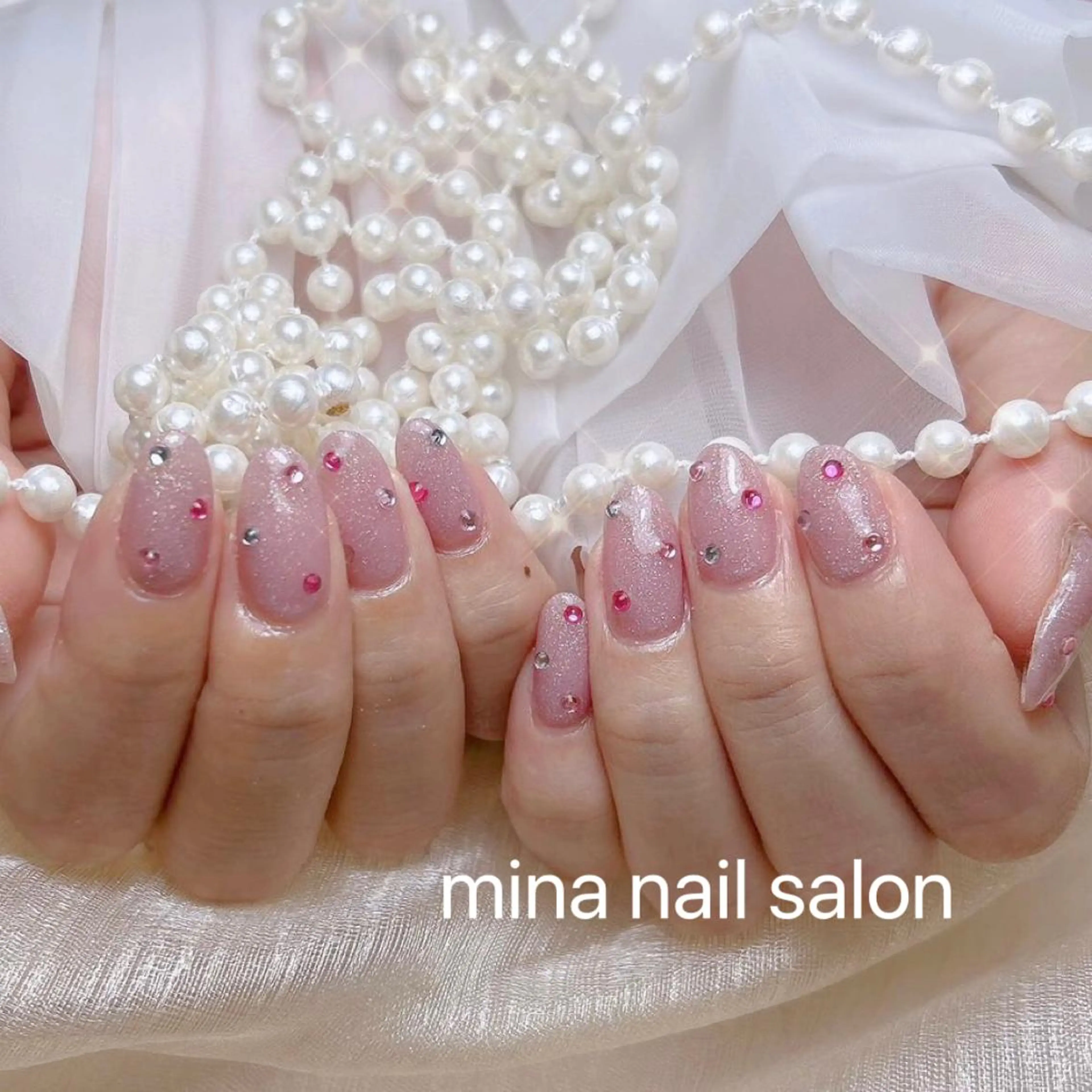 ネイル ハンドネイル 🎀まゆ 🪽🐾のネイルデザイン