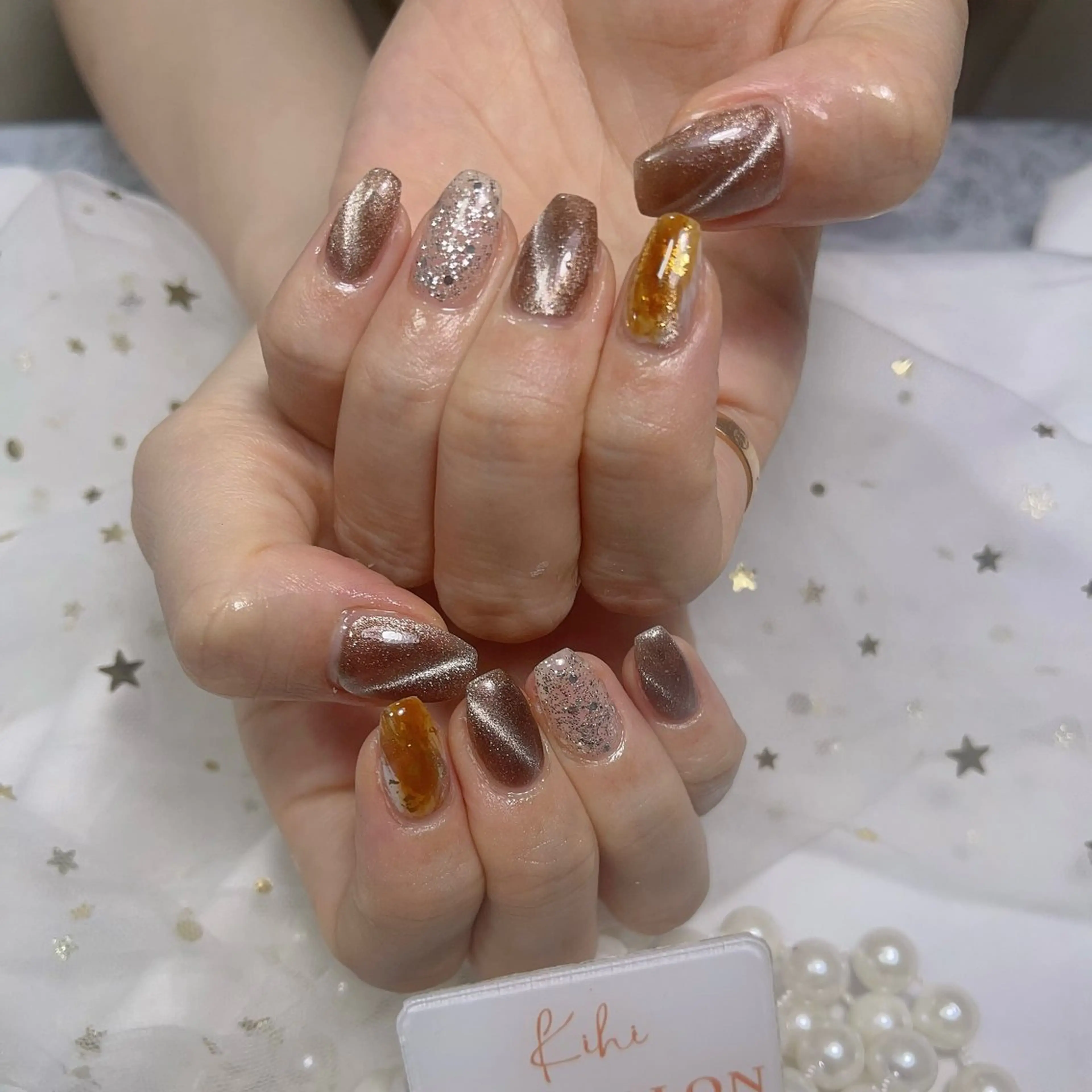 ネイル アートネイル フレンチネイル ジェルネイル グラデーション 韓国ネイル ハンドネイル 💕鈴木ユリ パラジェル/オフ無料のネイルデザイン