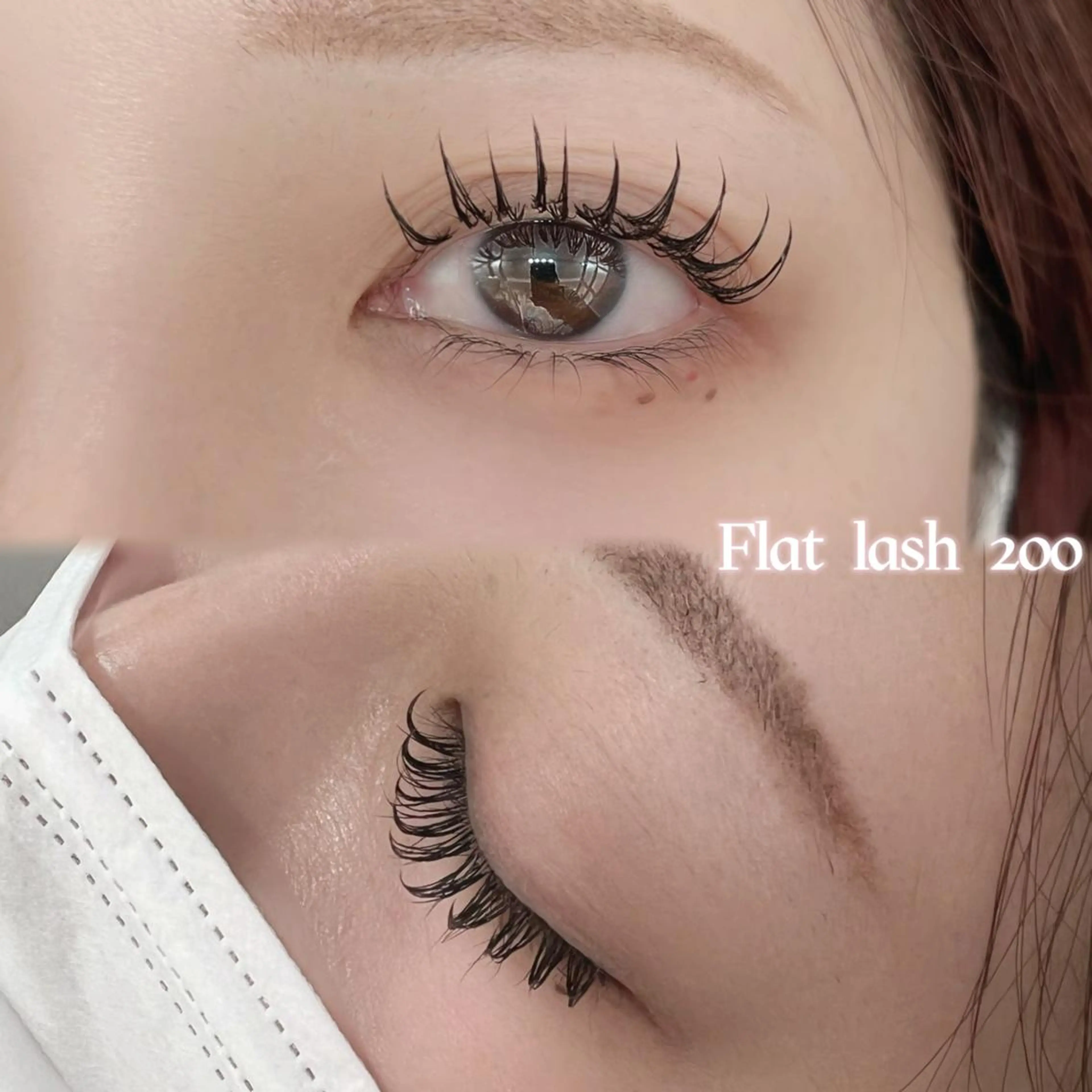 マツエク・マツパ フラットラッシュ 吉村 ヨシムラのマツエク・マツパデザイン