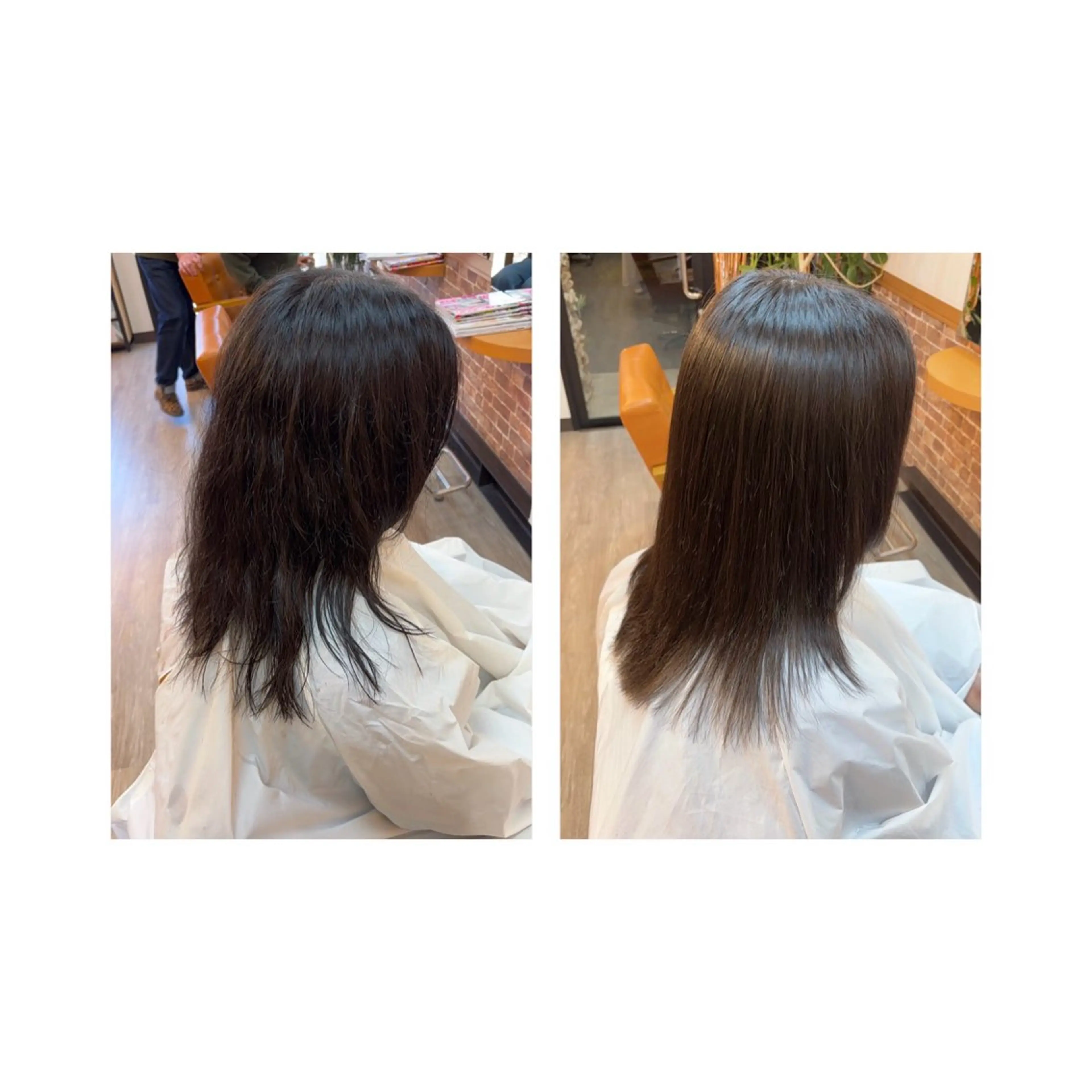 セミロング 縮毛矯正 縮毛矯正 FIK·en所属・Honami ⋆☽ 縮毛矯正モデル募集中のヘアスタイル