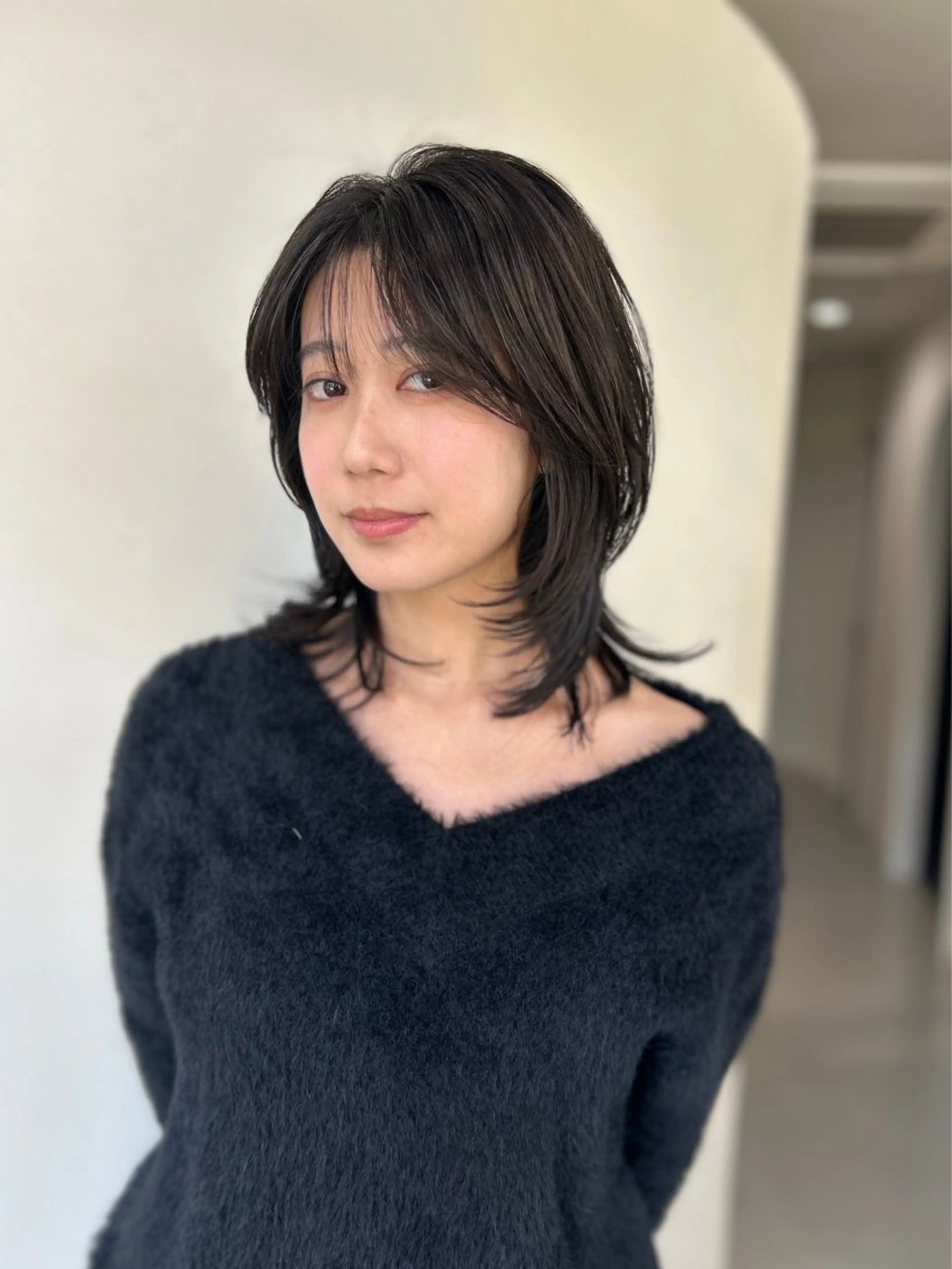 ミディアム カット 🌝秦 美羽🌝のヘアスタイル