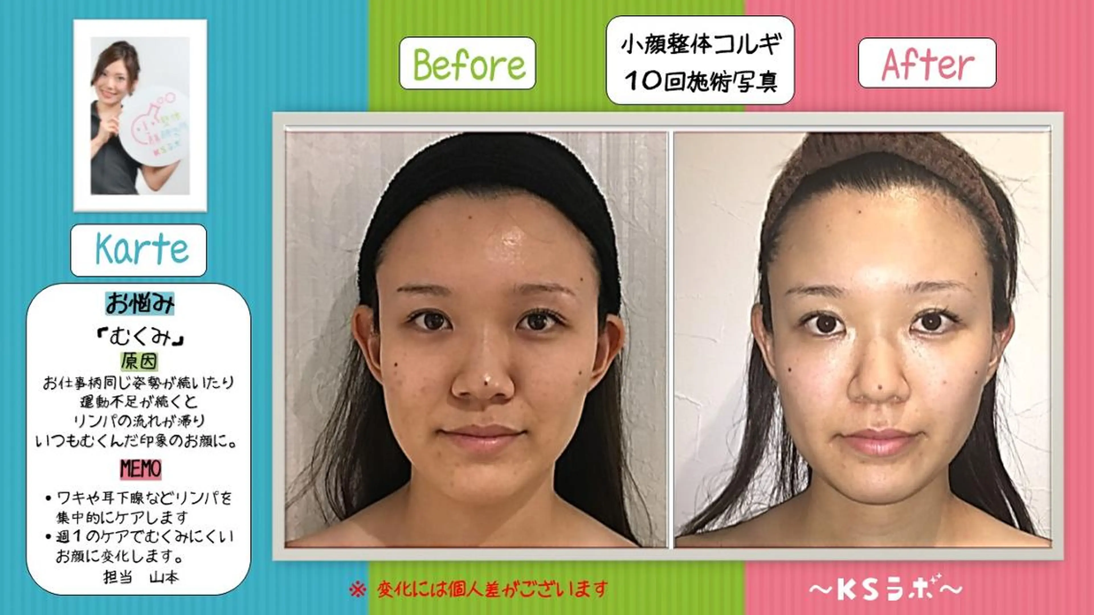 小顔整体研究所KSラボ福井店所属・田嶋 美里のエステ・リラクイメージ